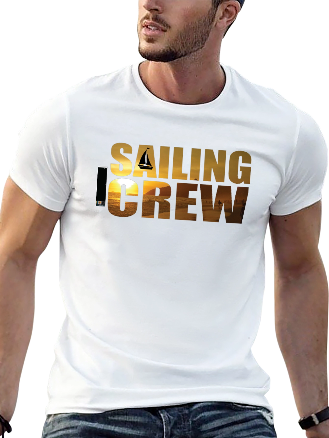 Sailing Crew Graphic Tee