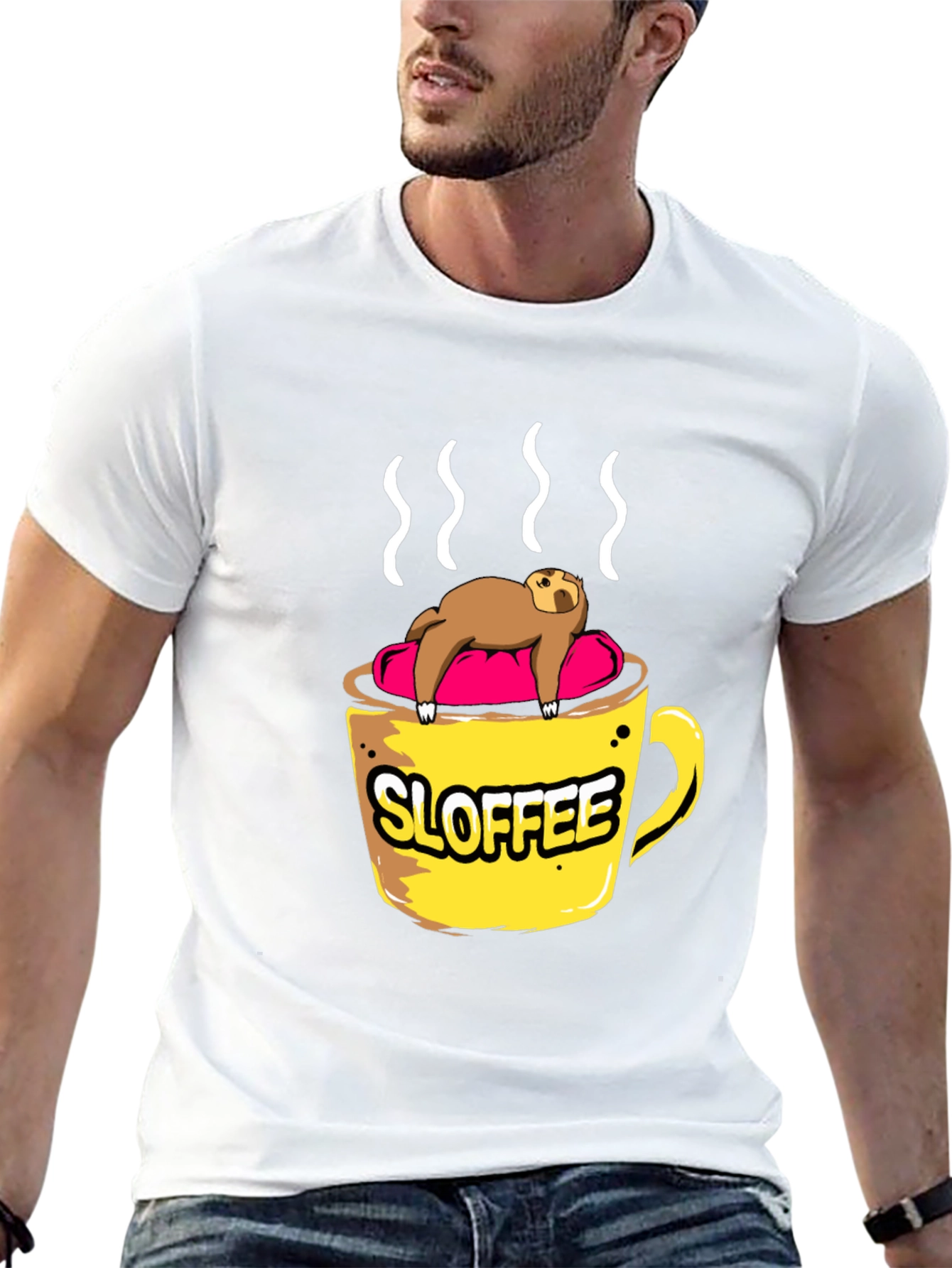Sloffee Sloth Coffee Lover T-Shirt