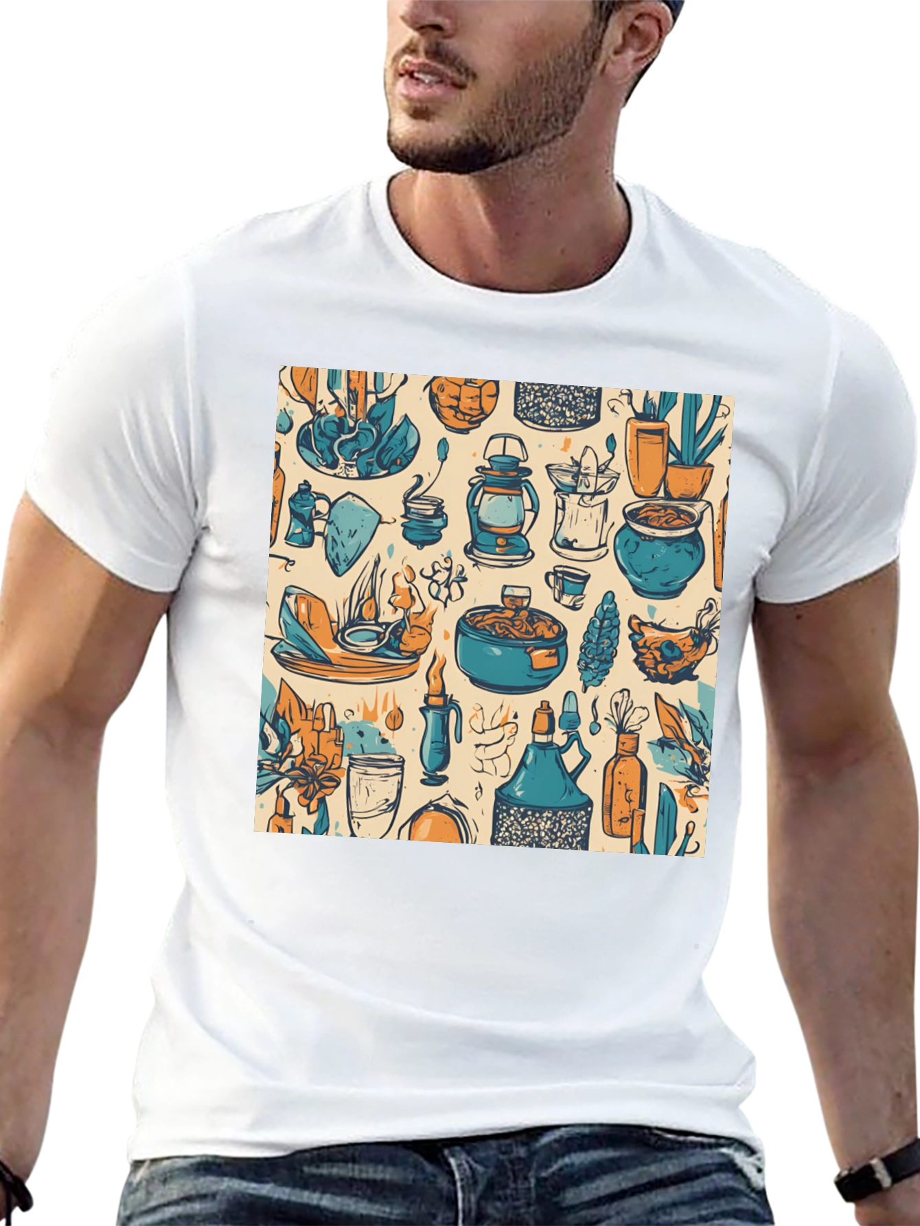 Illustrated Potion Ingredient T-Shirt