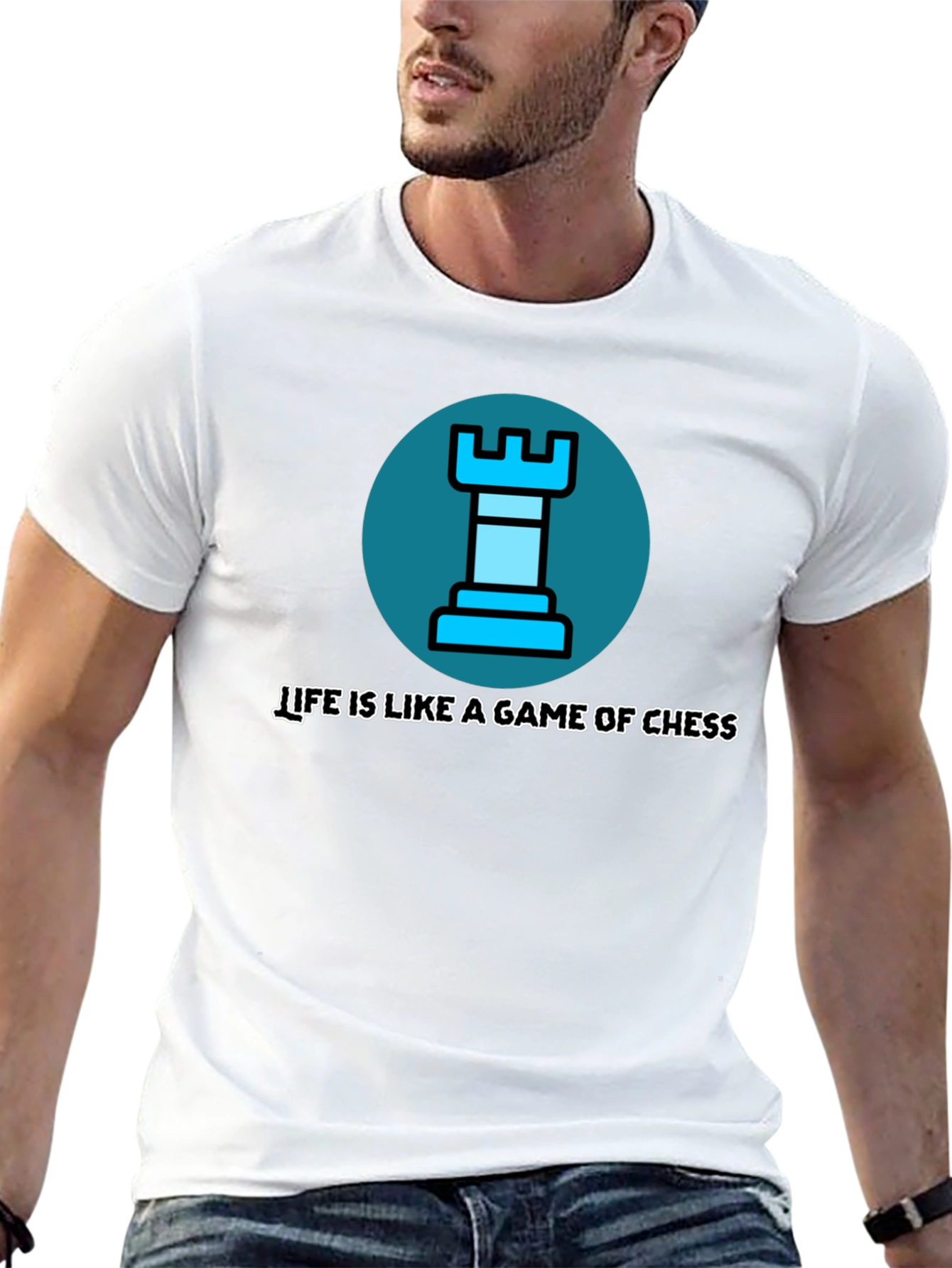 Chess Life T-Shirt - Strategy & Style