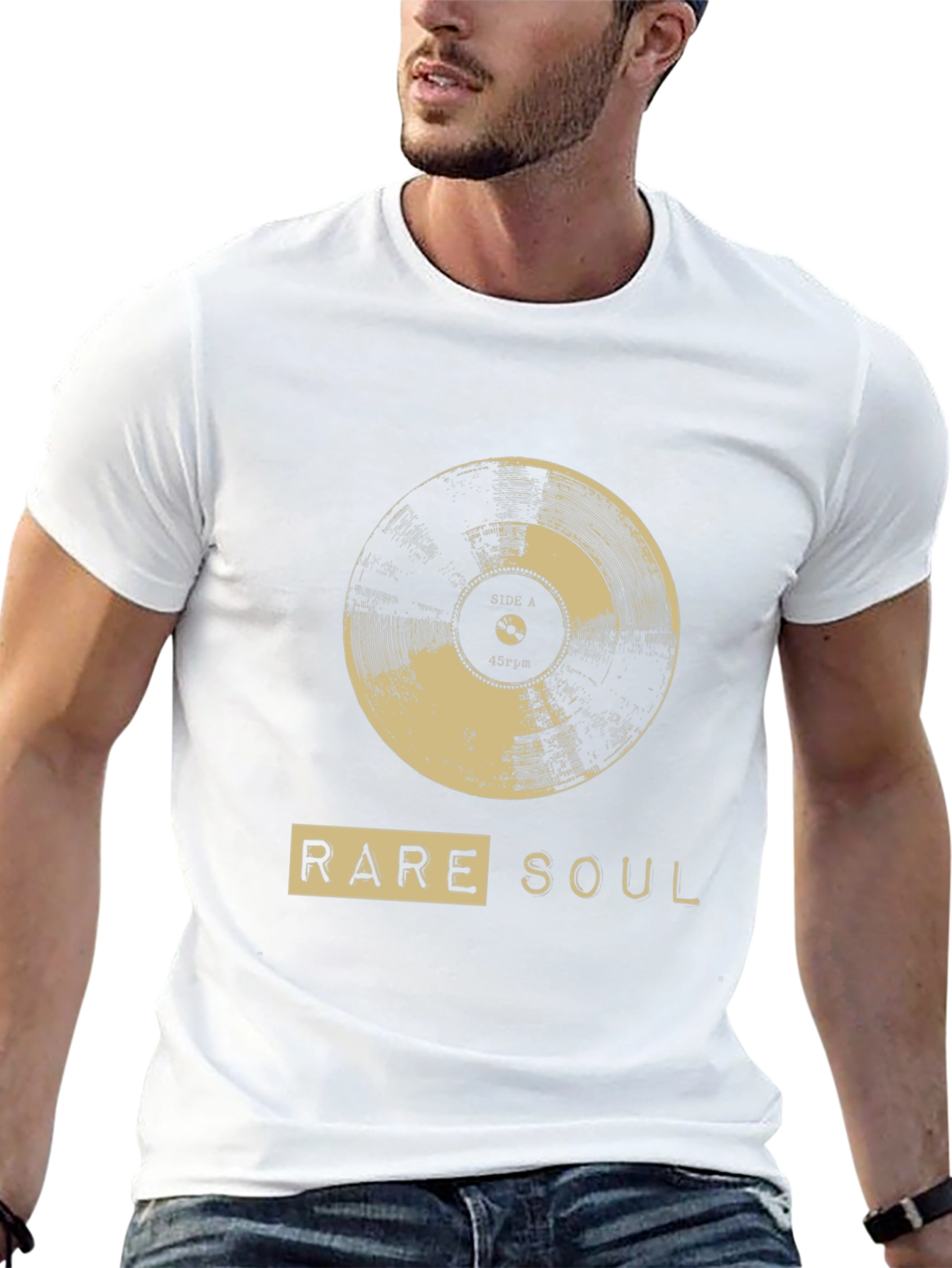 Rare Soul Vinyl Record Graphic Tee