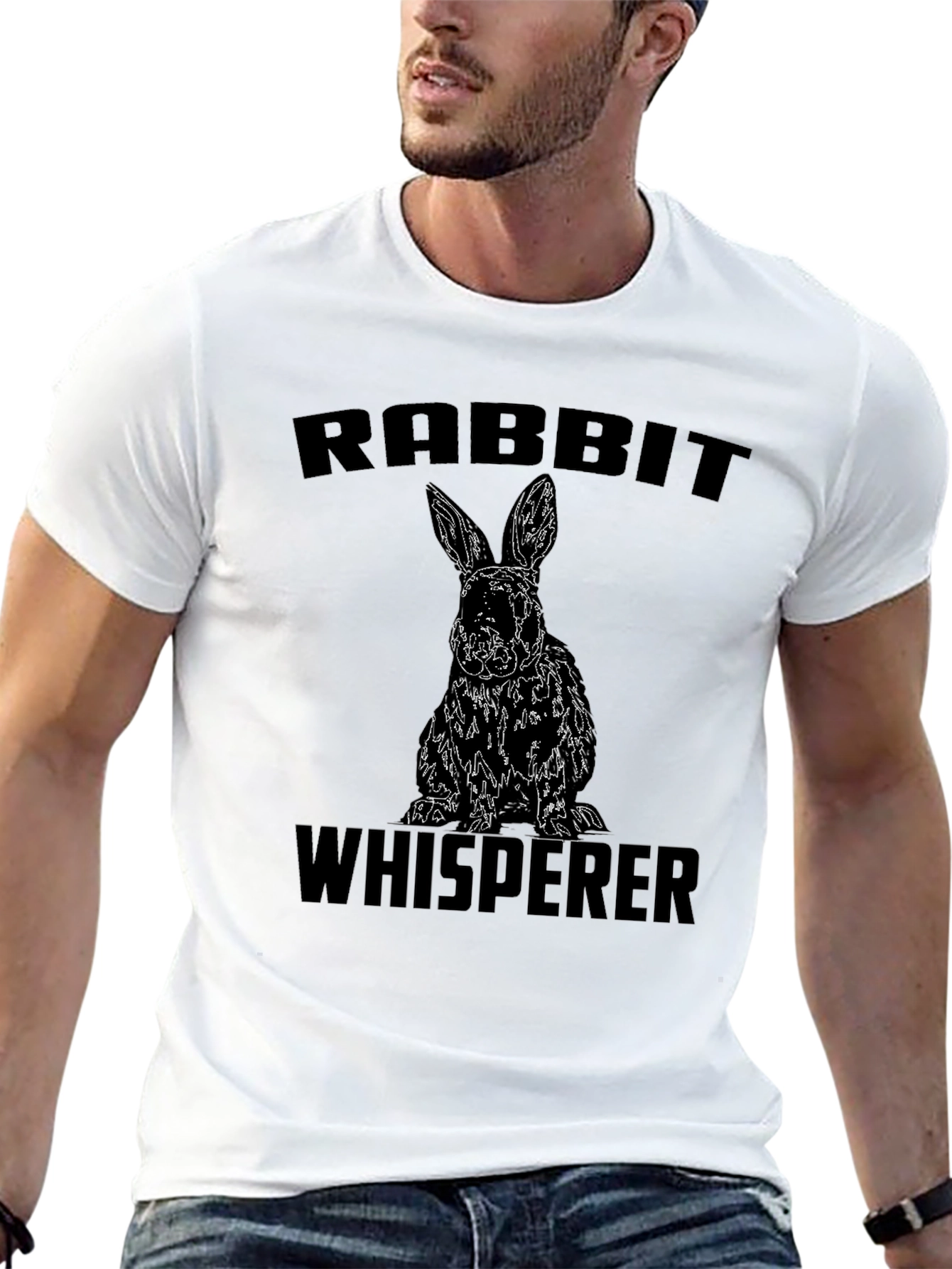 Rabbit Whisperer Graphic T-Shirt