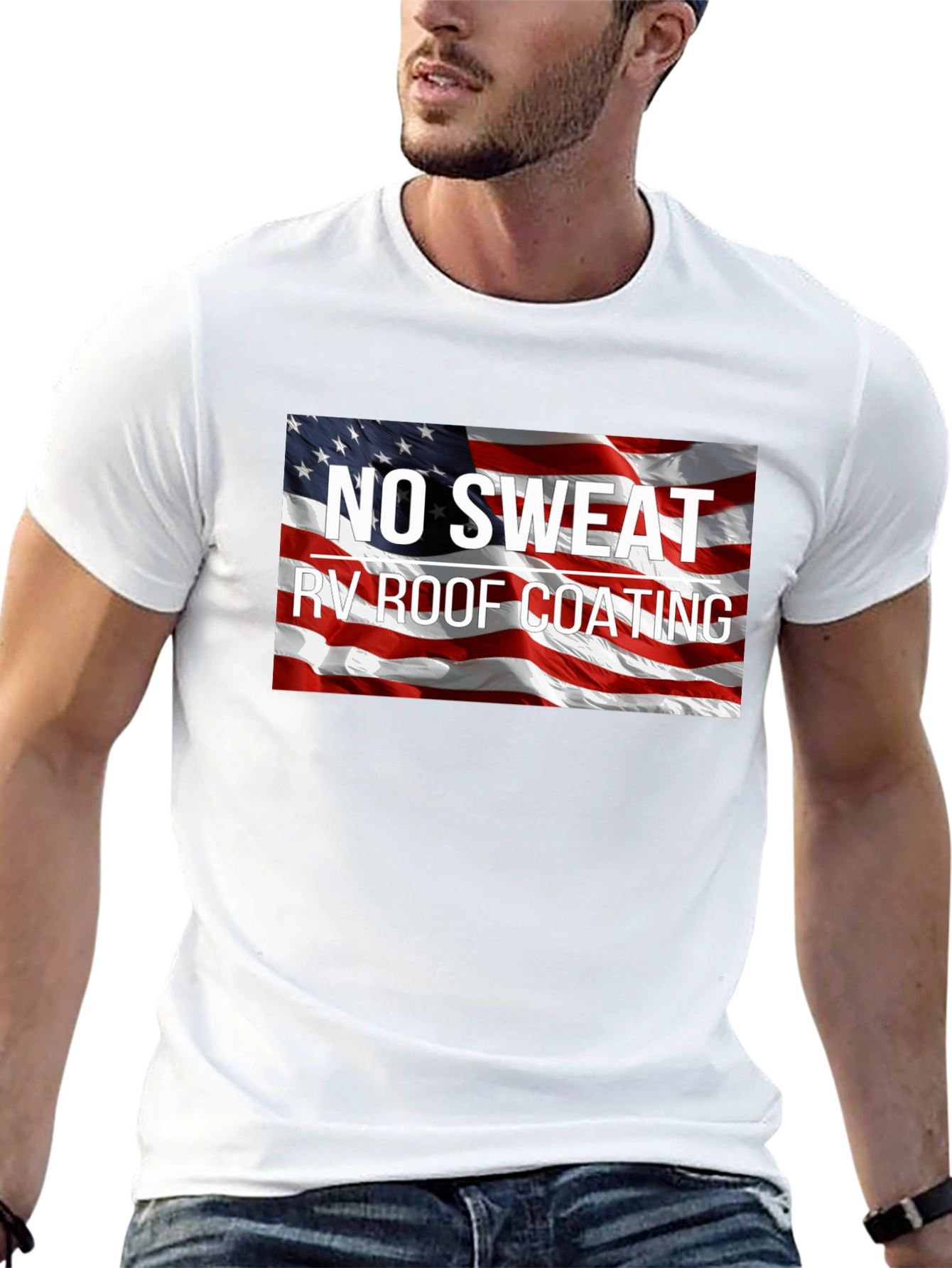 No Sweat RV Roof Coating Graphic Tee