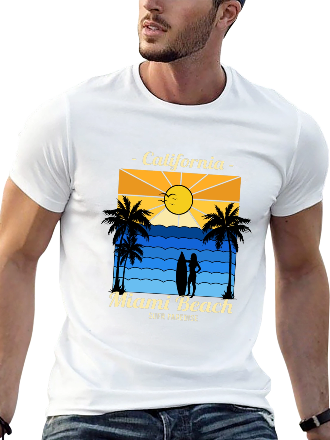 Miami Beach California T-Shirt