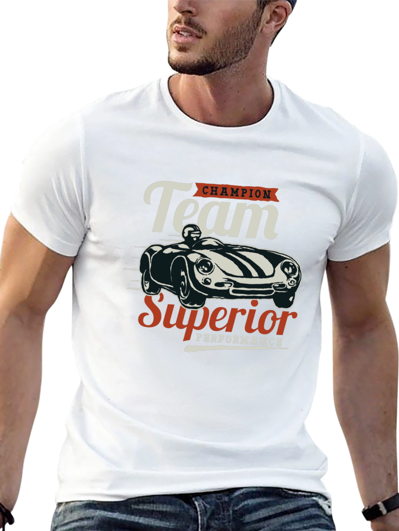 Team Champion Superior Performance Black T-Shirt