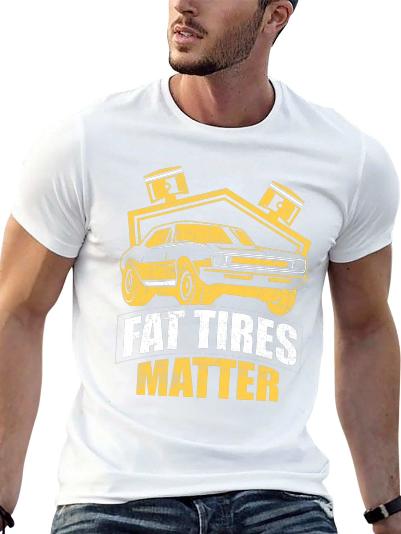 Fat Tires Matter T-Shirt Car Enthusiast Tee