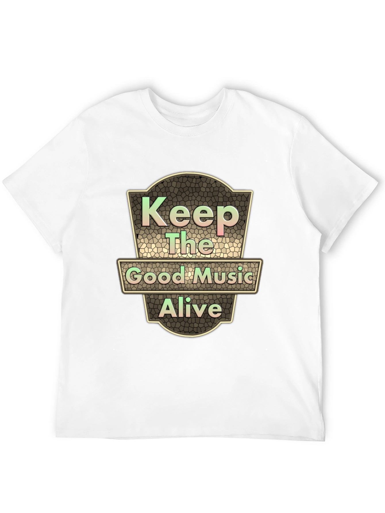 Keep The Good Music Alive Black T-Shirt