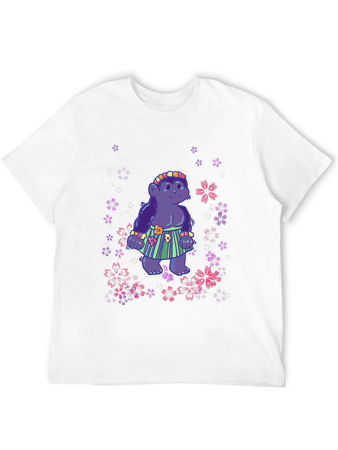 Troll Hula Dancer Graphic Tee