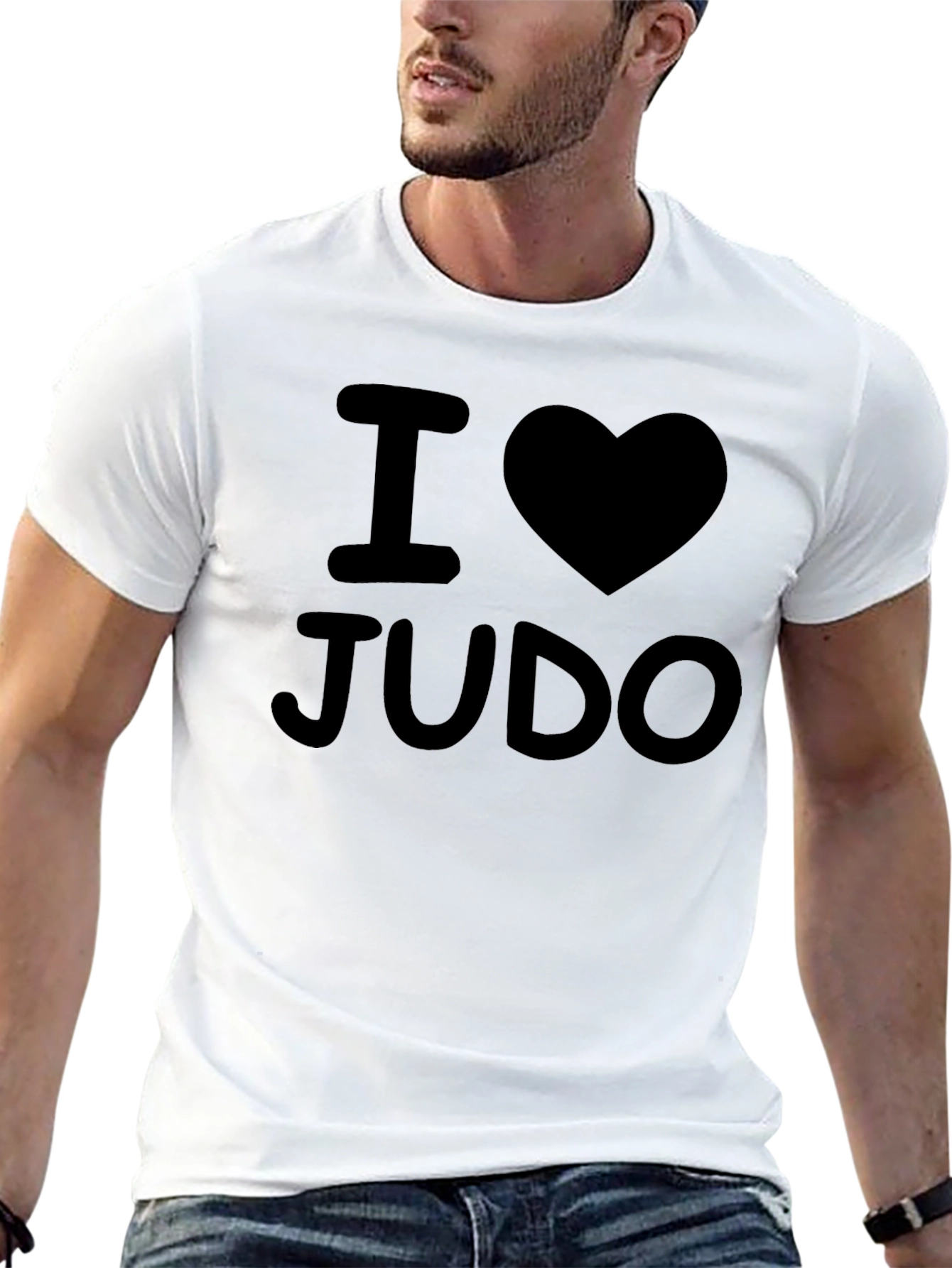 I Heart Judo T-Shirt - Black