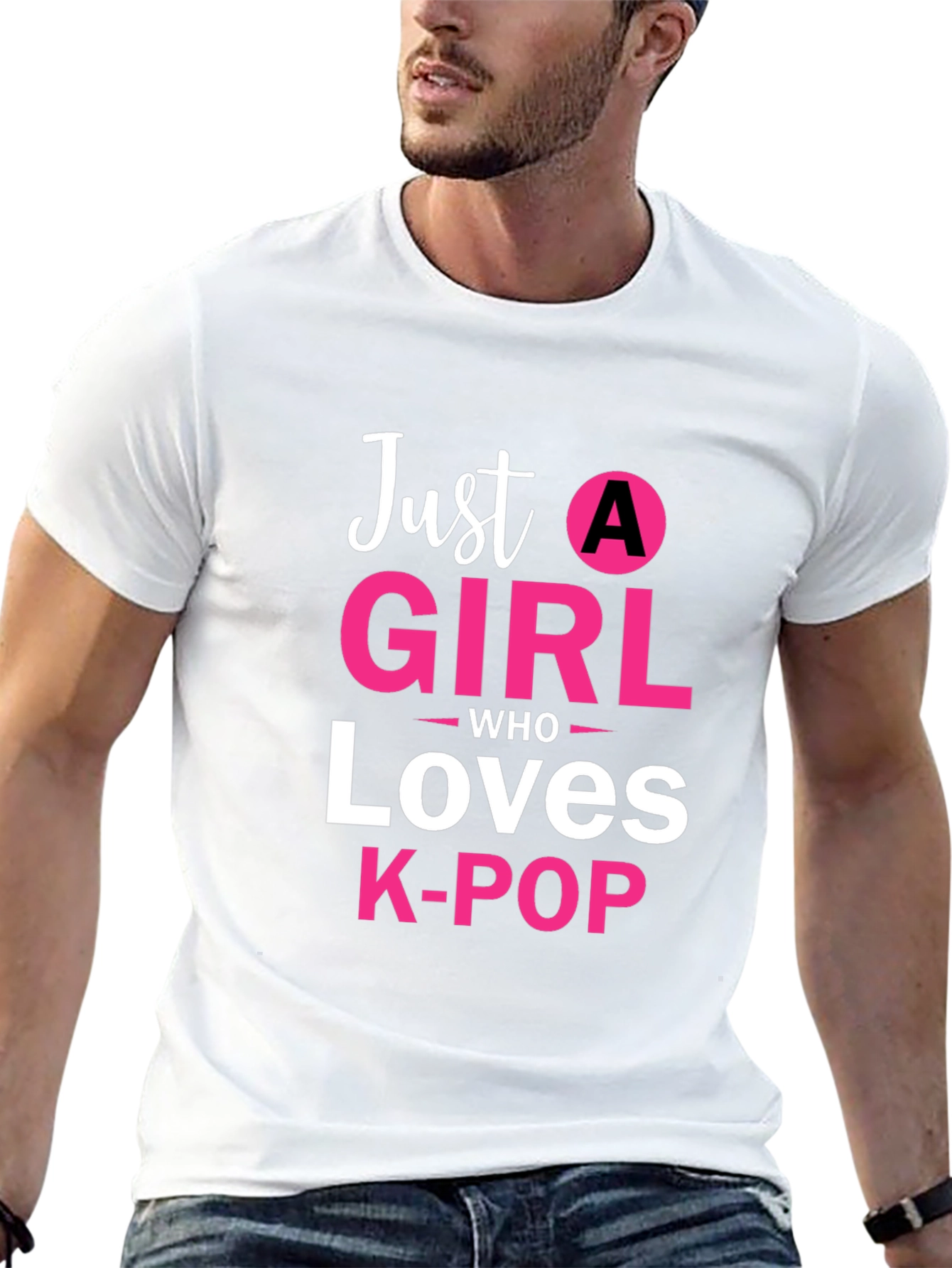 Just A Girl Who Loves K-POP T-Shirt