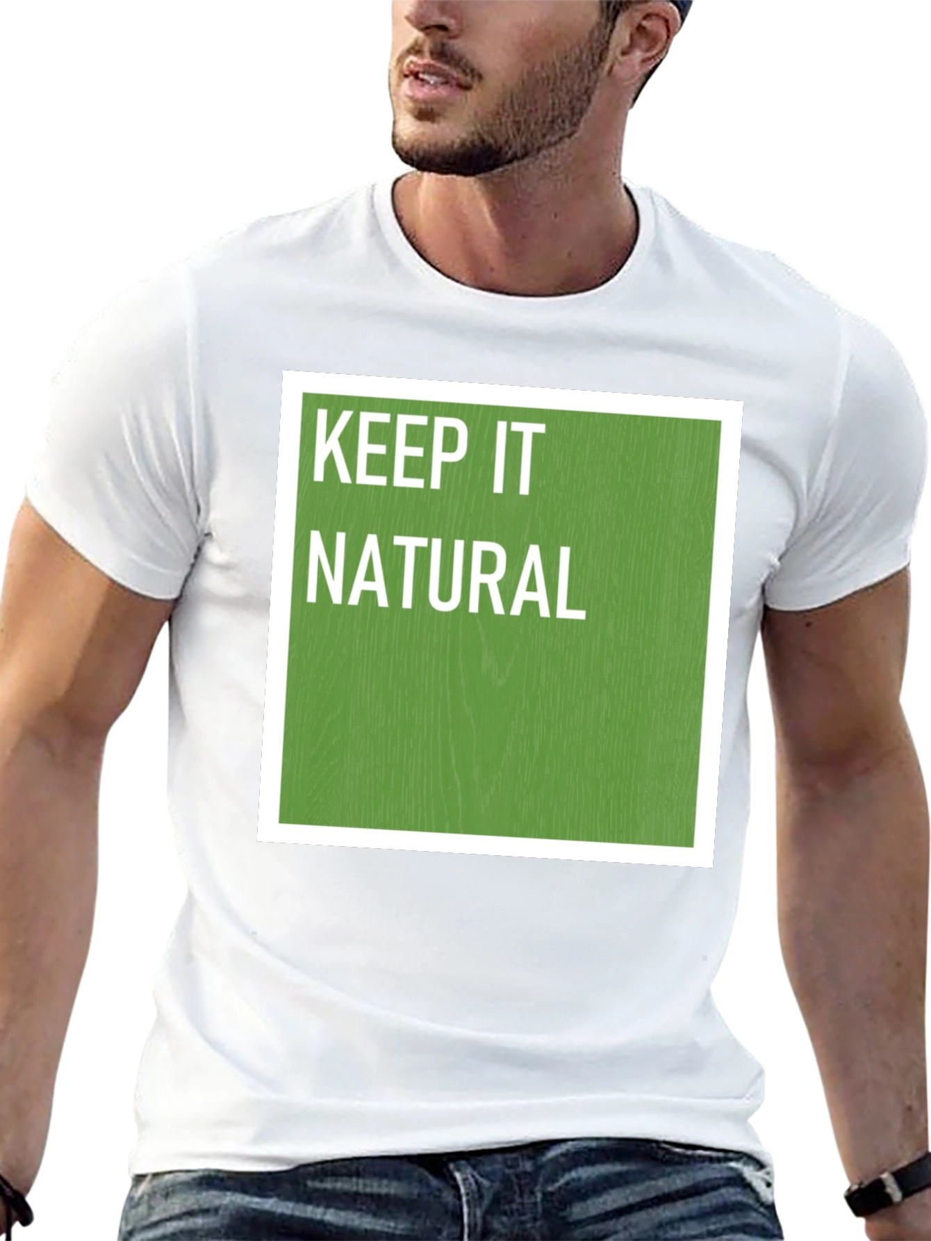 Keep it Natural T-Shirt Soft Cotton Tee