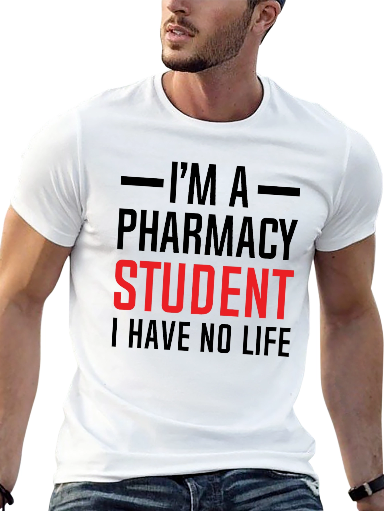 Pharmacy Student Life T-Shirt - Funny Study Apparel