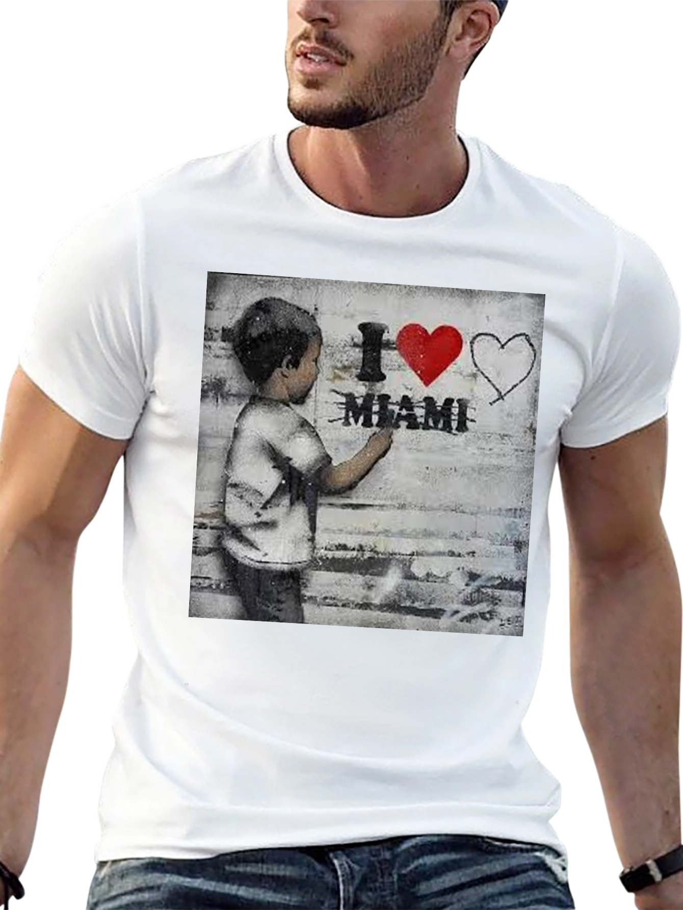 I Love Miami Graphic Tee