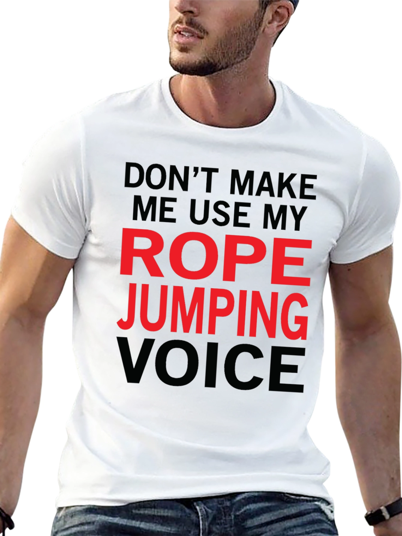 Rope Jumping Voice Funny T-Shirt