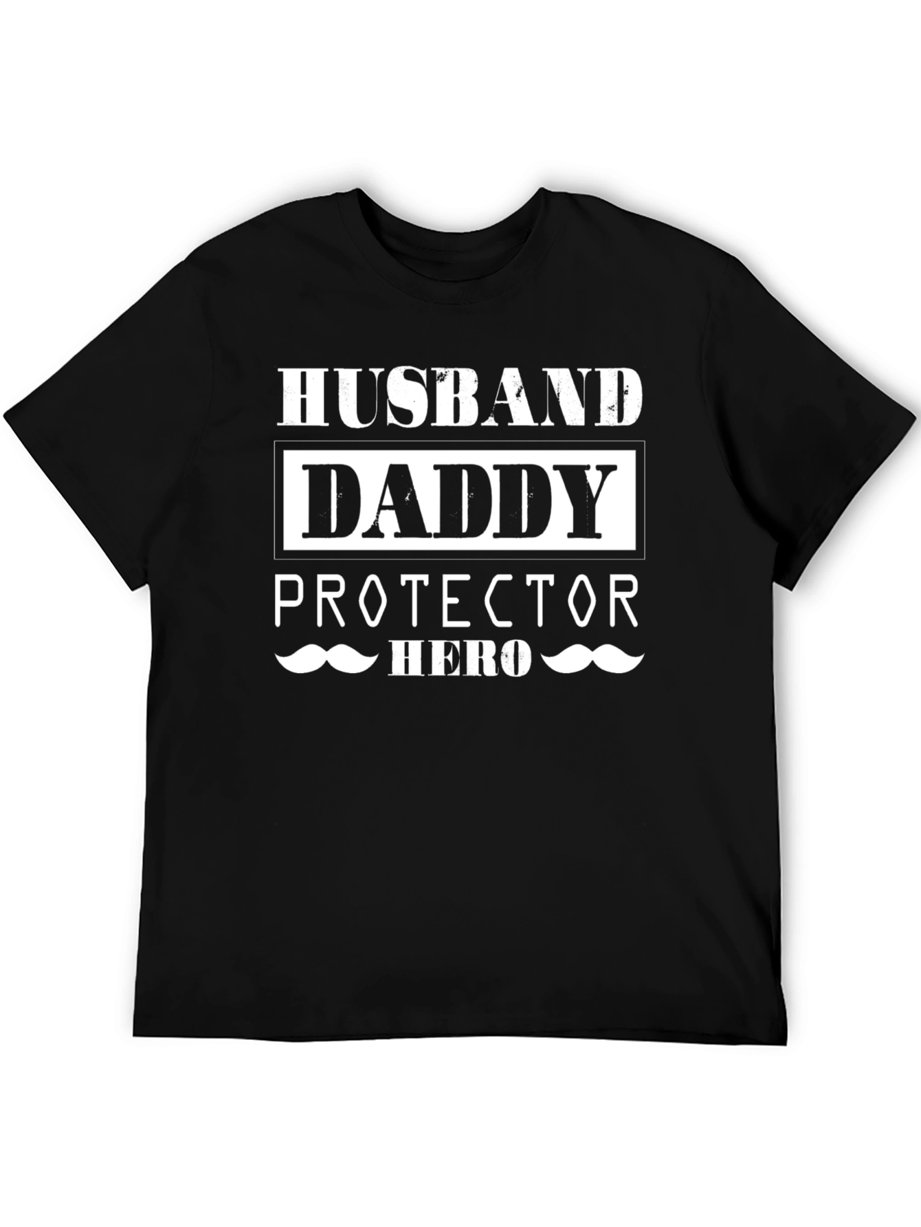 Husband Daddy Protector Hero Graphic T-Shirt