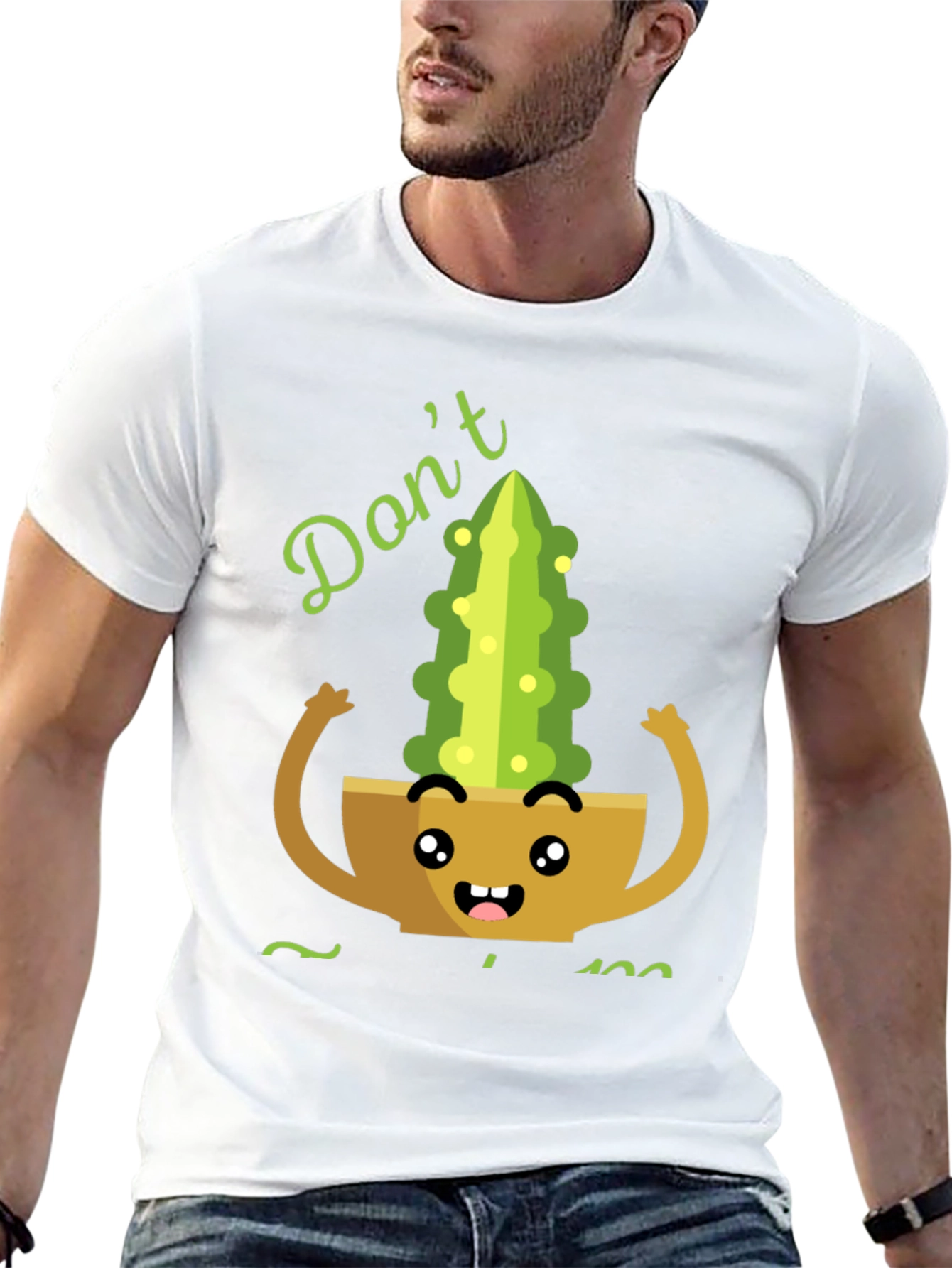 Funny Cactus Pun T-Shirt - Dont Succ Me