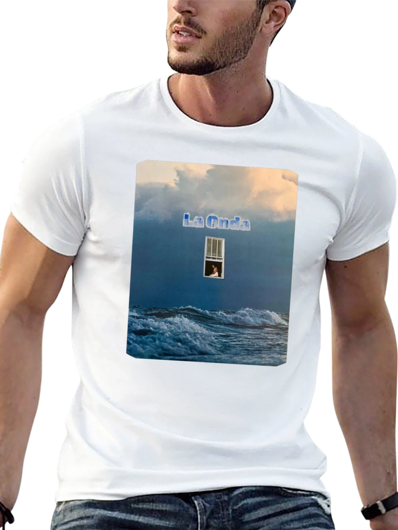 La Onda Wave T-Shirt - Coastal Window Design