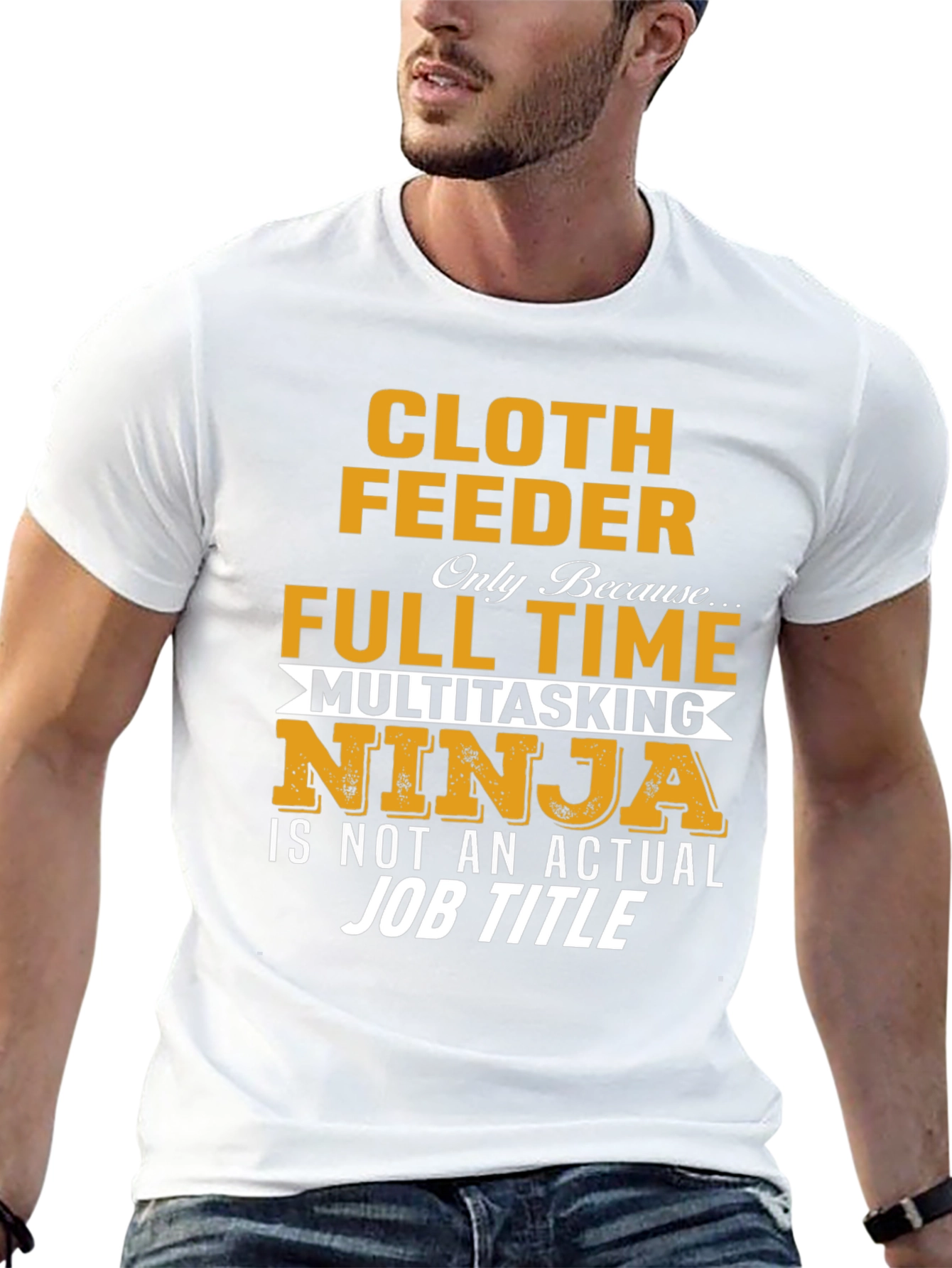 Cloth Feeder Multitasking Ninja T-Shirt