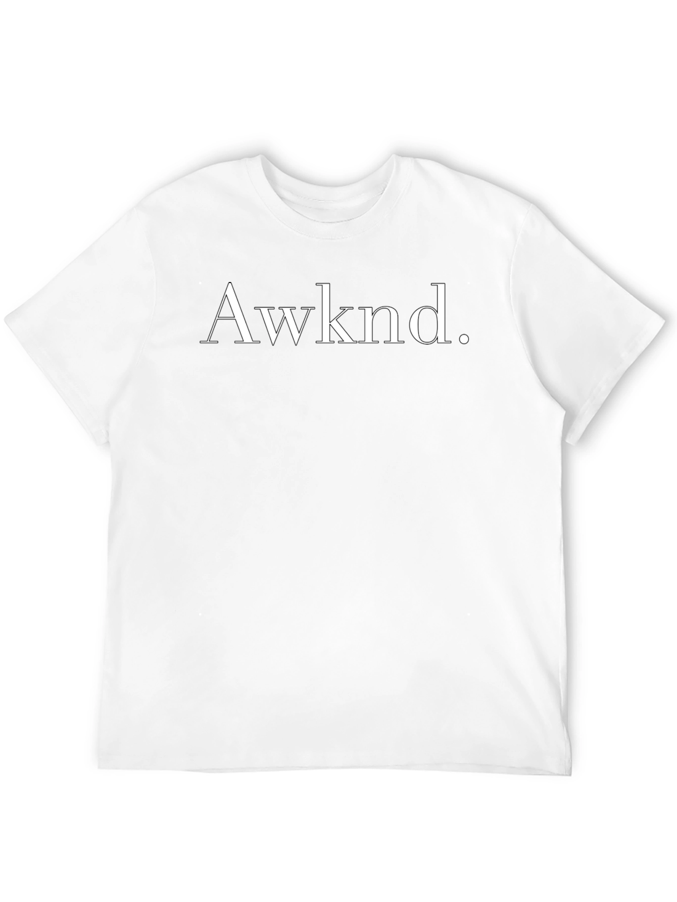 Awknd. Black Graphic Tee - Mens