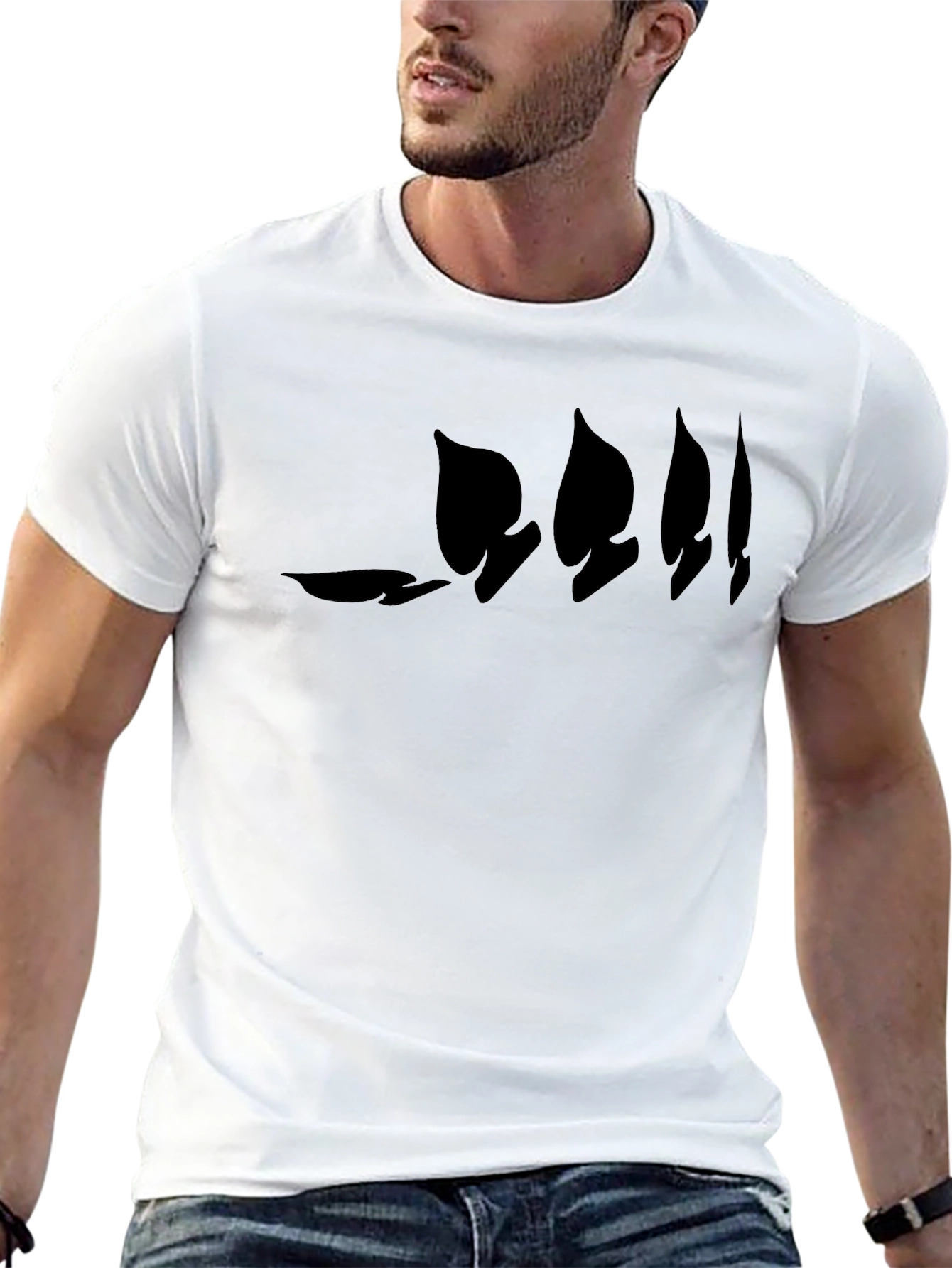 Mens Black Claw Graphic T-Shirt - Casual Style