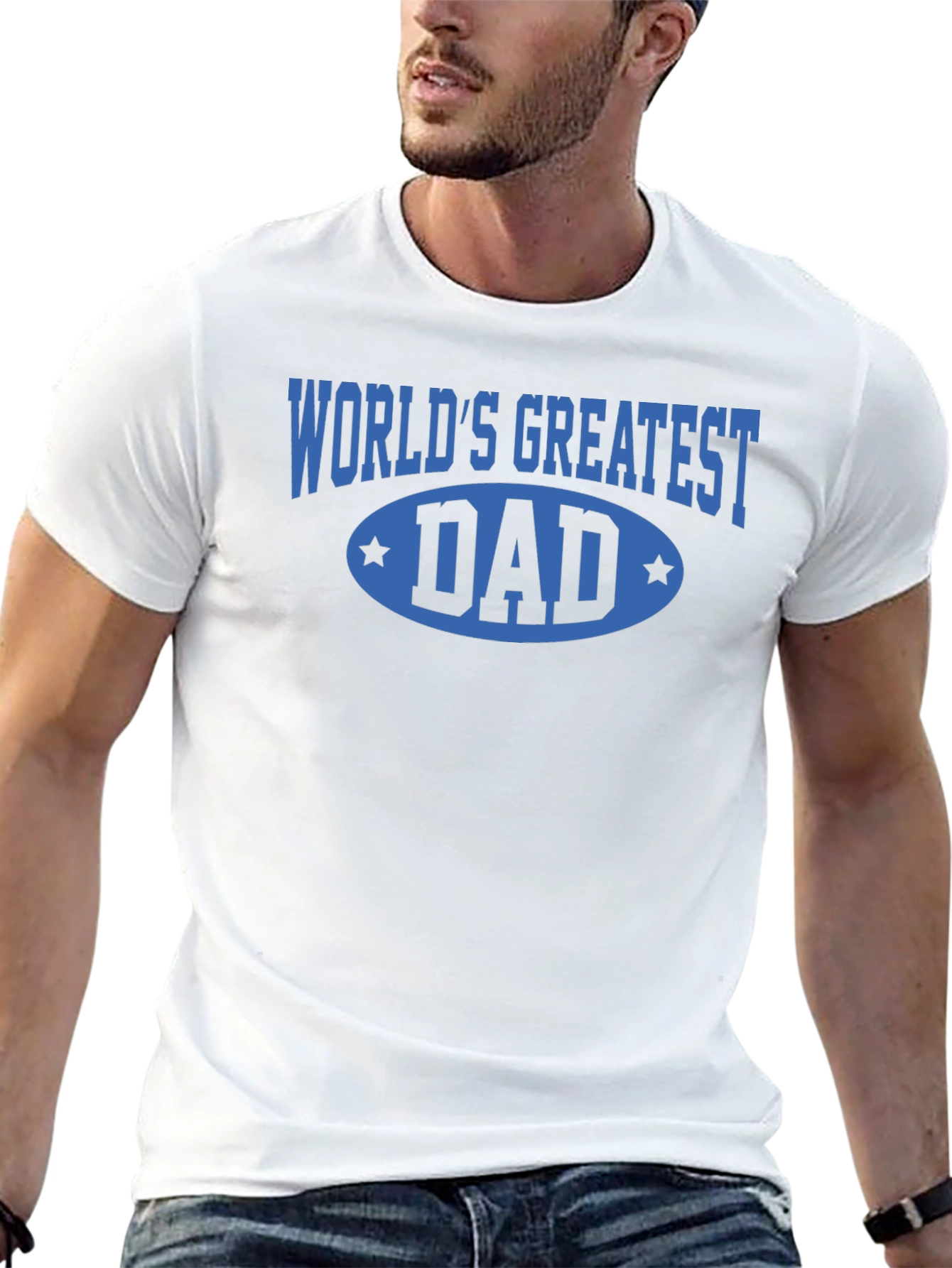 Worlds Greatest Dad Graphic T-Shirt