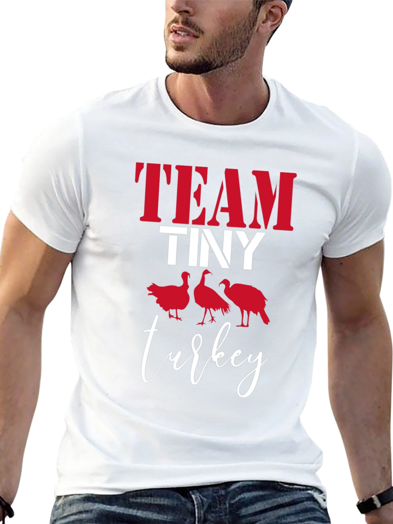 Team Tiny Turkey T-Shirt - Thanksgiving Tee