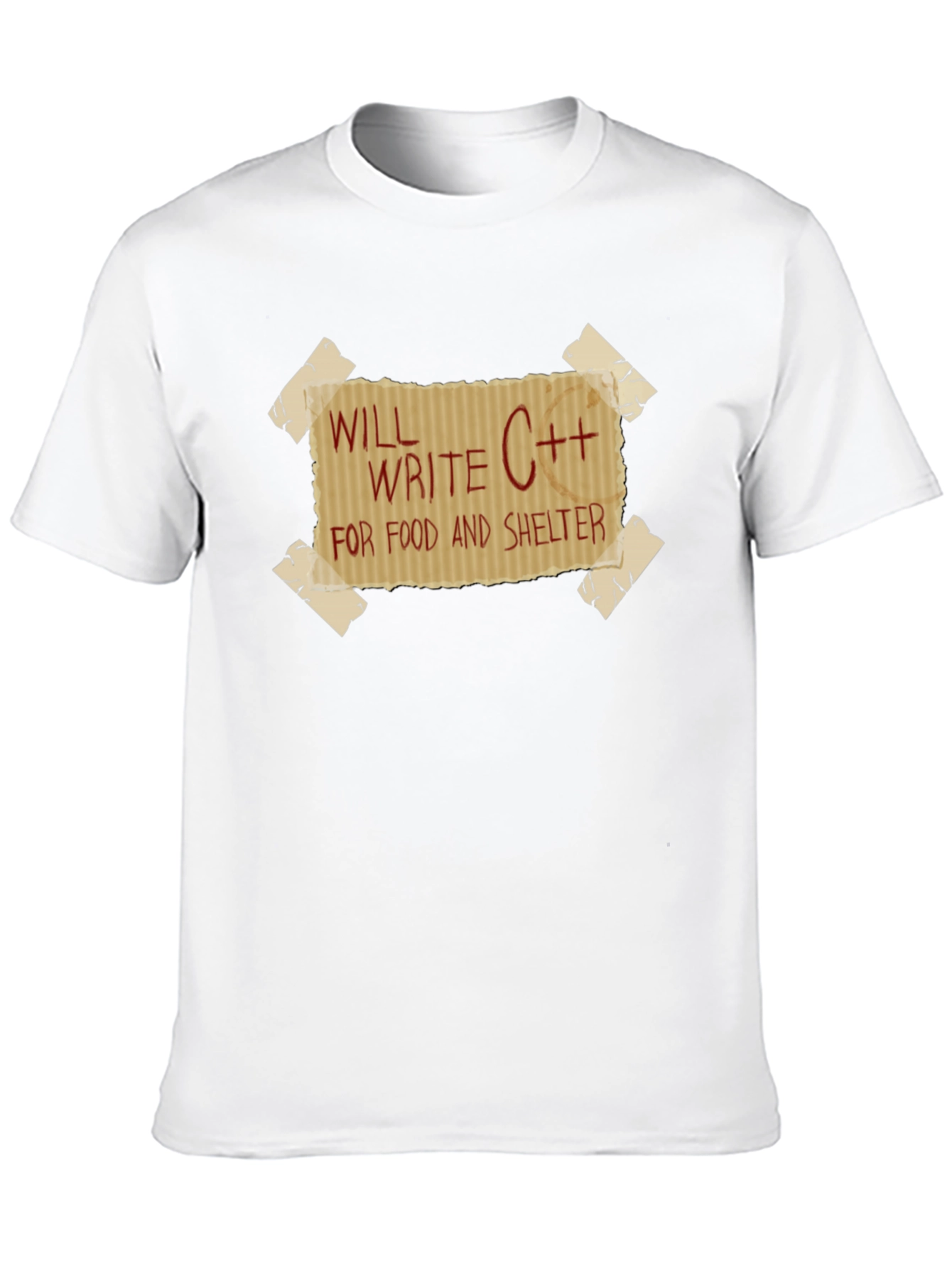 Write C++ for Food and Shelter T-Shirt