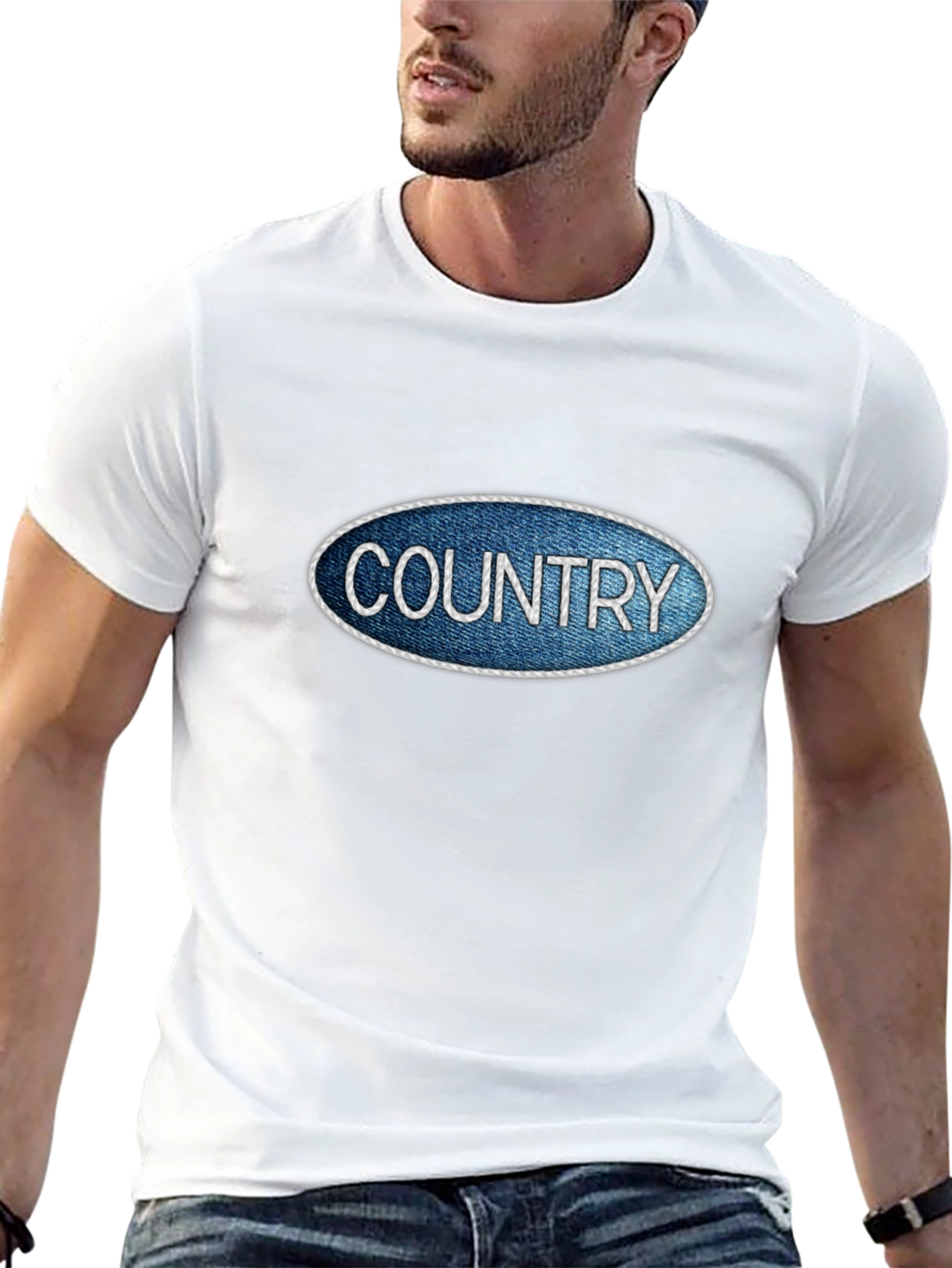 Country Style Graphic T-Shirt - Mens