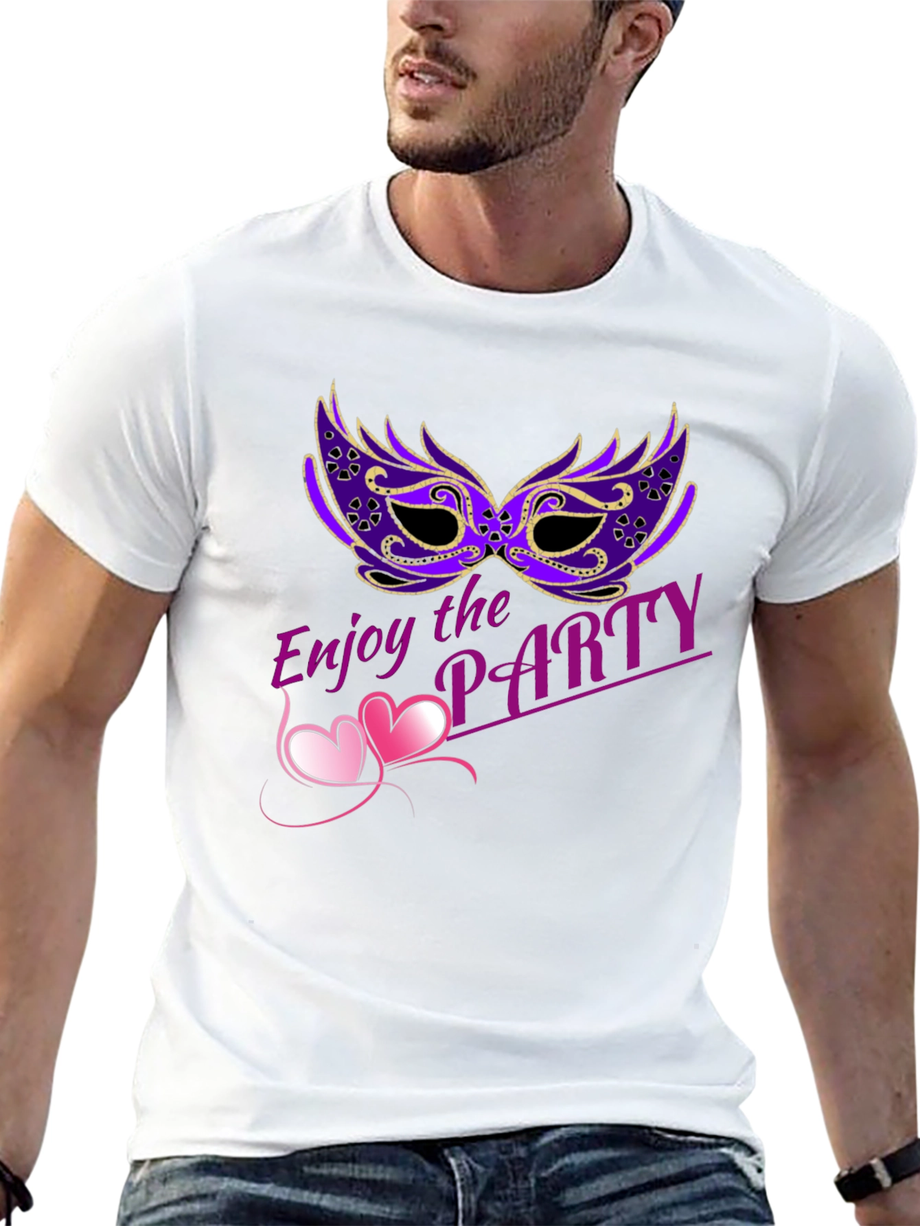Enjoy The Party Graphic T-Shirt