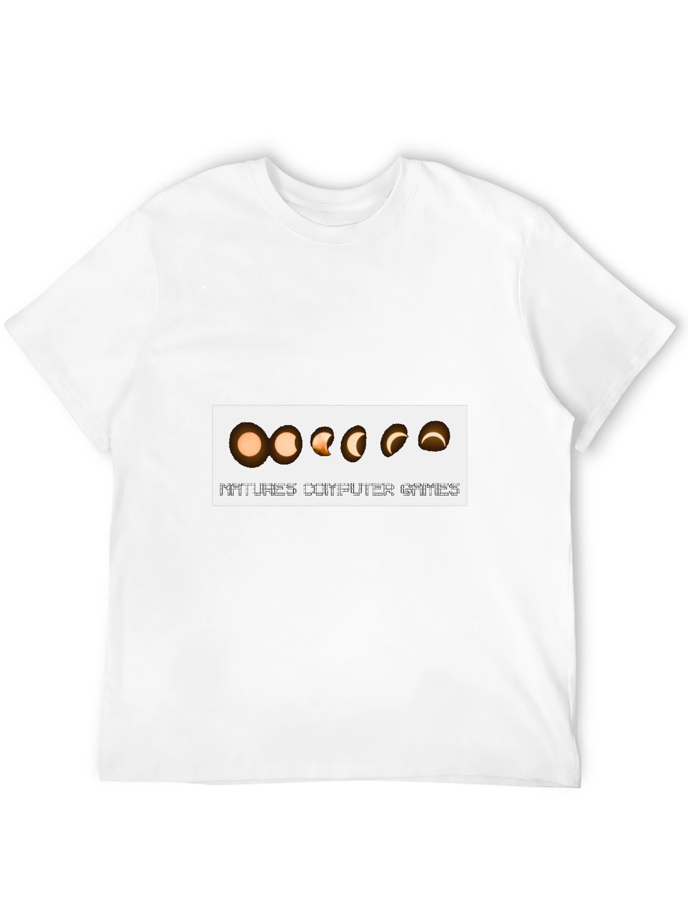 Natures Computer Games Black T-Shirt
