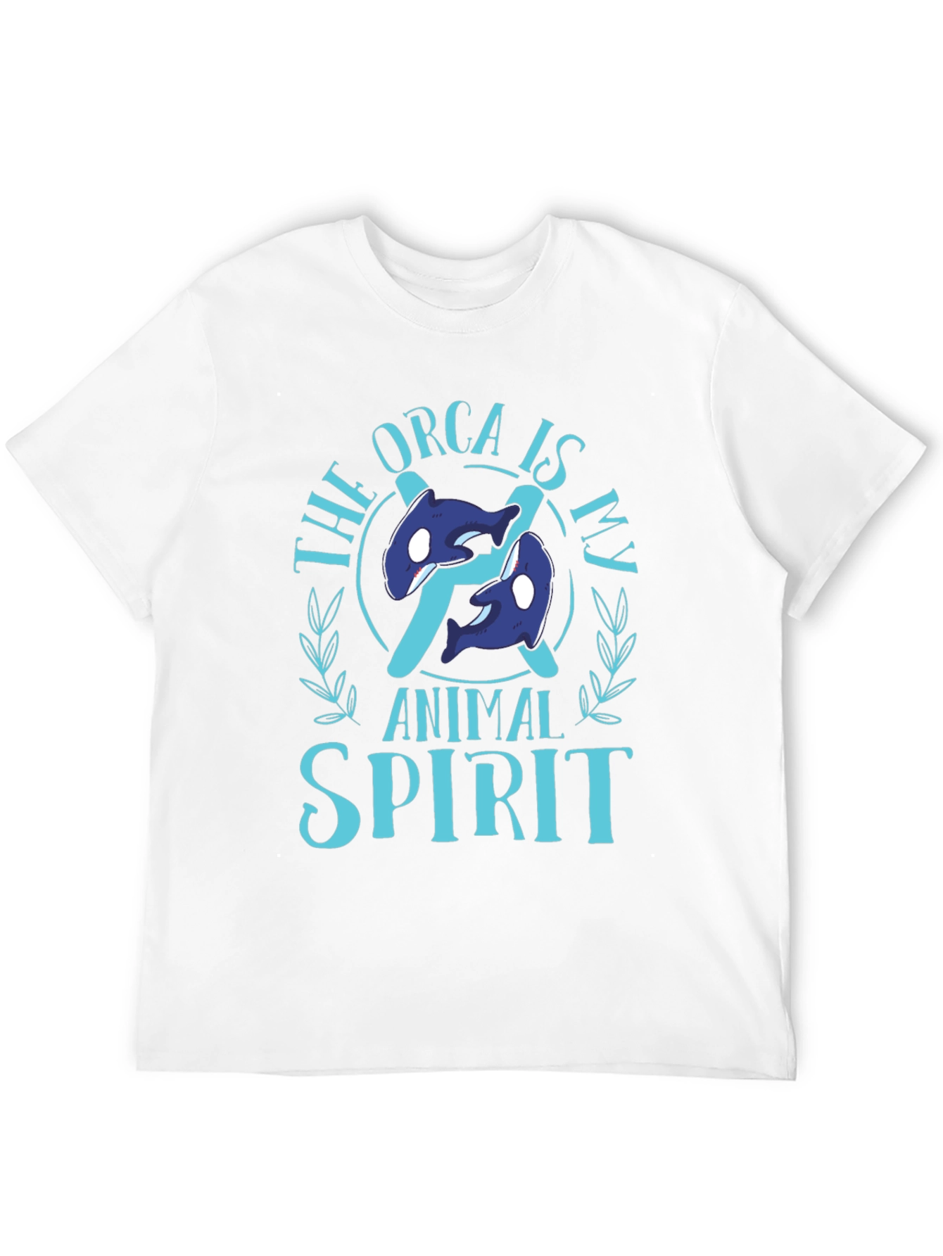 Orca Animal Spirit Black T-Shirt