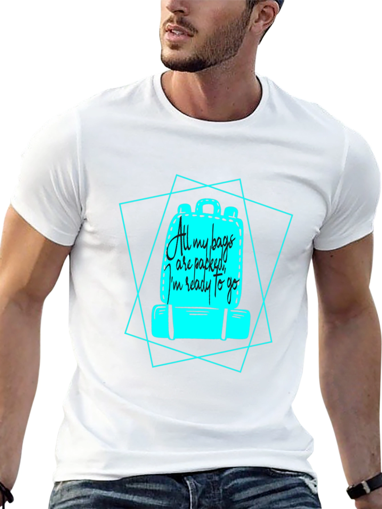 All My Bags Are Packed Travel T-Shirt