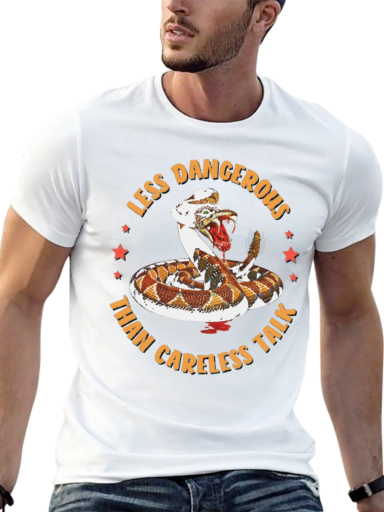 Less Dangerous Rattlesnake T-Shirt