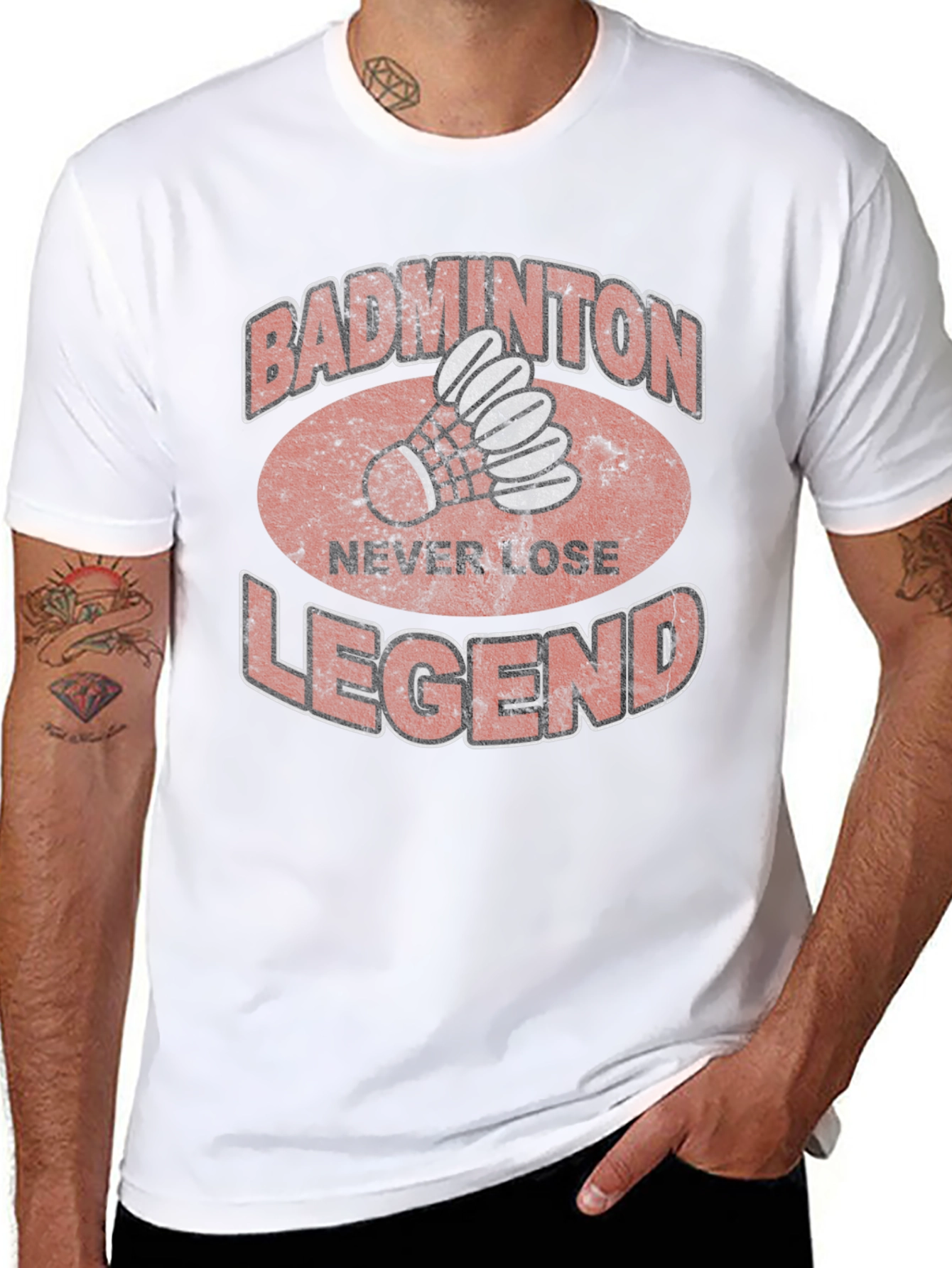 Badminton Legend Graphic Tee