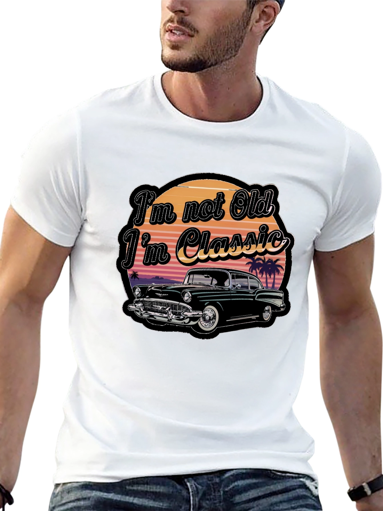 Classic Car T-Shirt - Im Not Old Im Classic