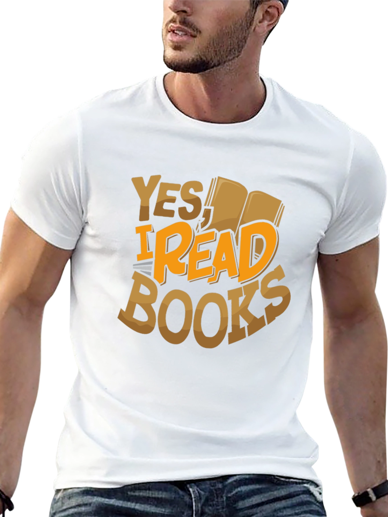 Yes I Read Books T-Shirt - Book Lover Tee