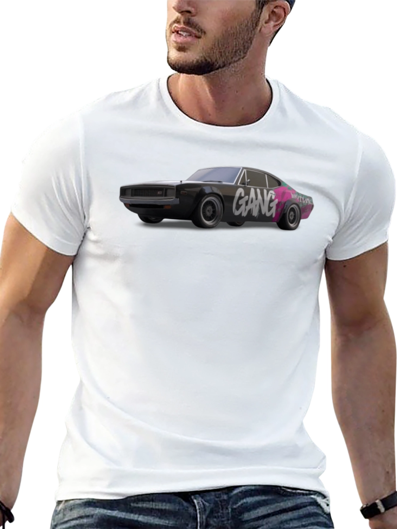 Black Car Gang Graphic Tee