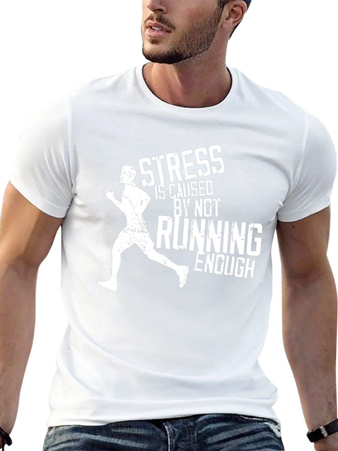 Stress Running Graphic Tee