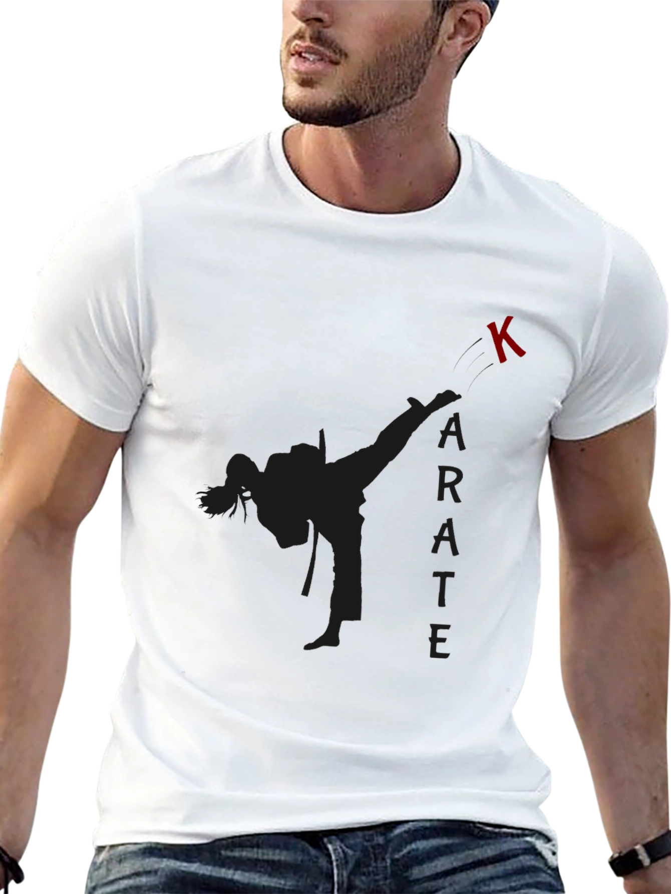 Karate Graphic Tee - Martial Arts Design