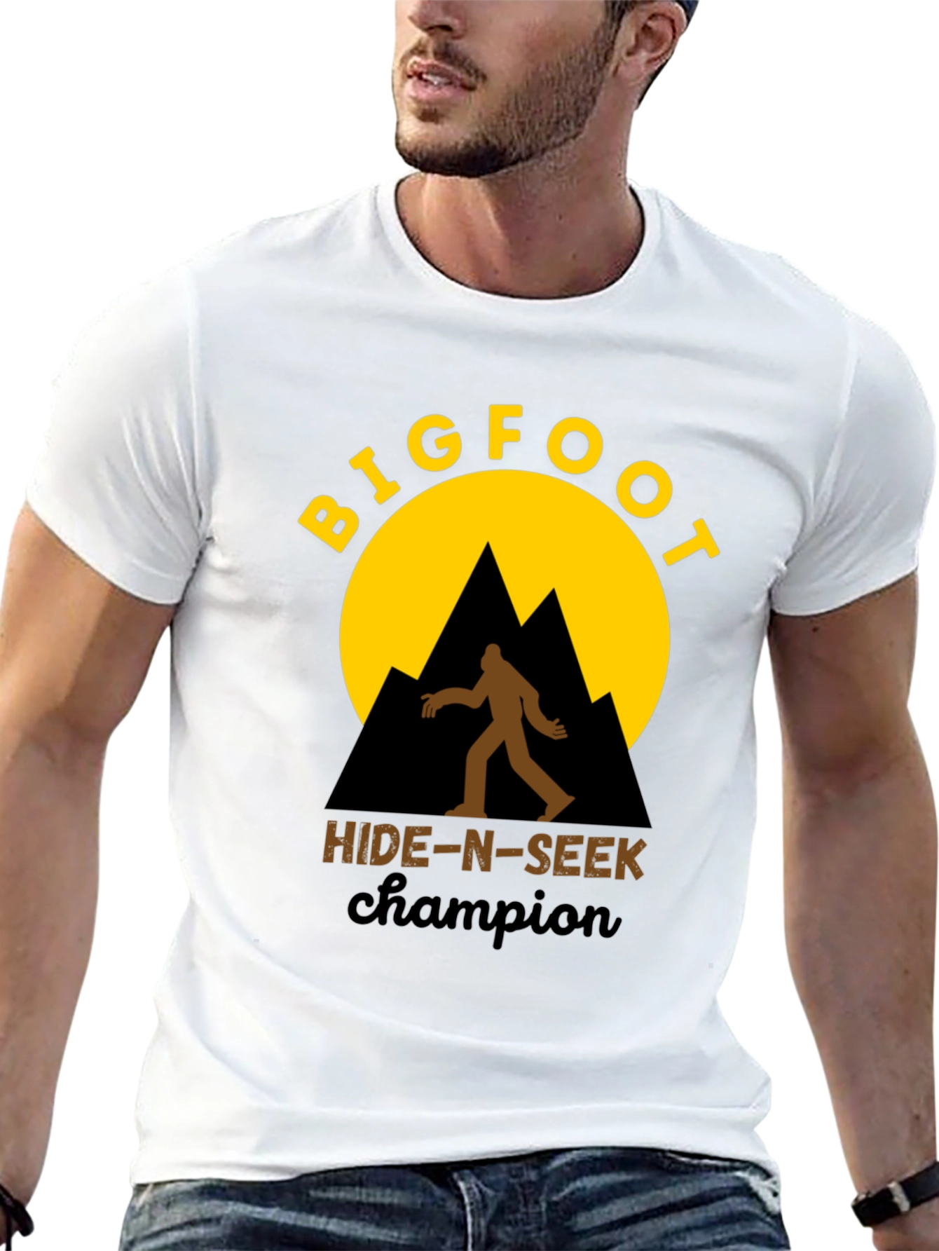 Bigfoot Hide-N-Seek Champion Graphic Tee