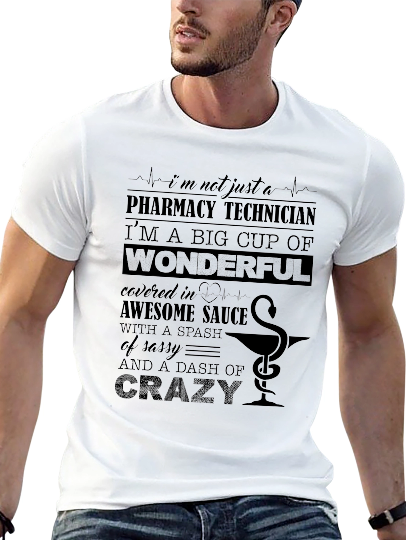 Pharmacy Technician Crazy T-Shirt