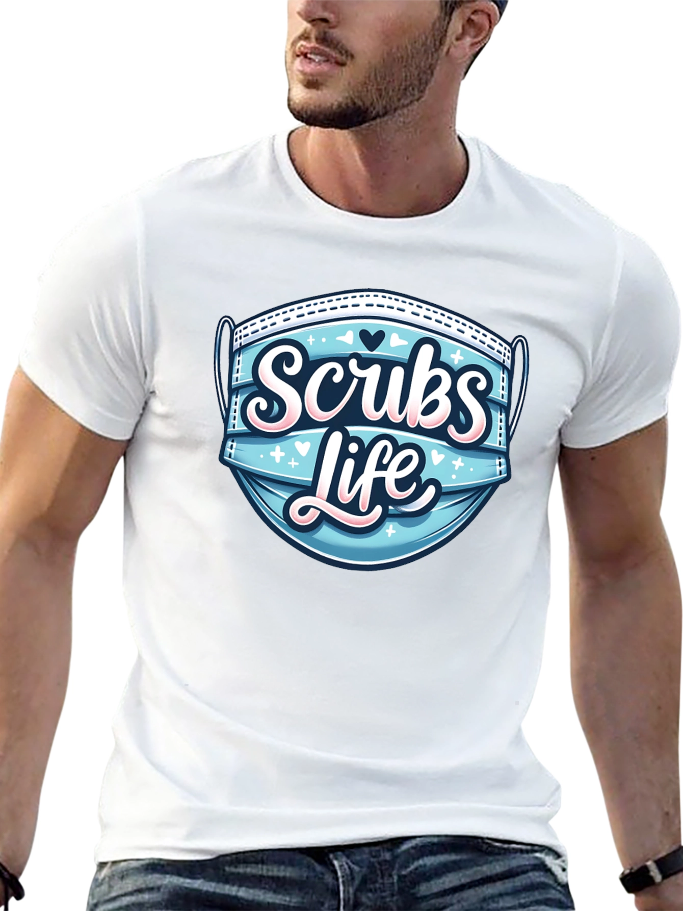 Scrubs Life Graphic Tee
