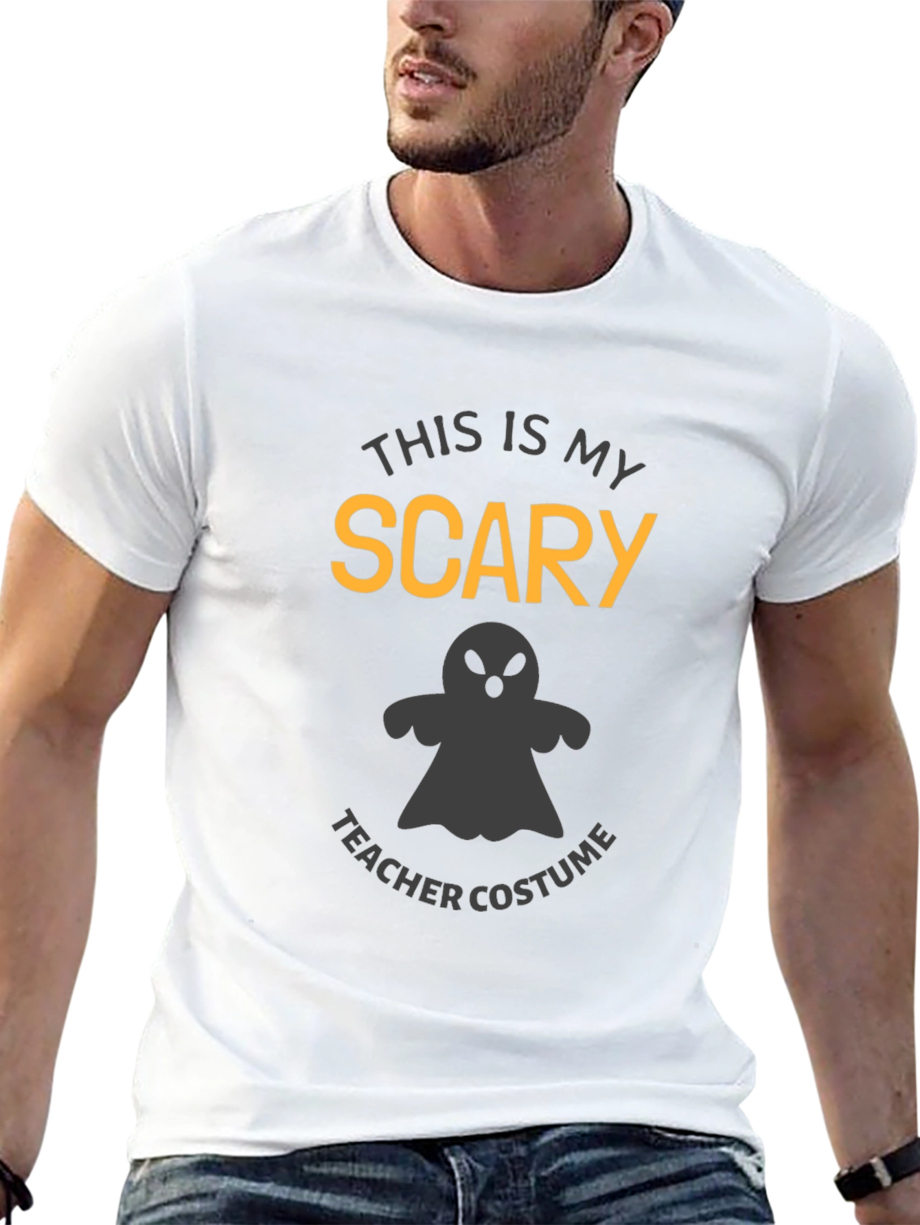 Scary Teacher Costume T-Shirt - Halloween Gift