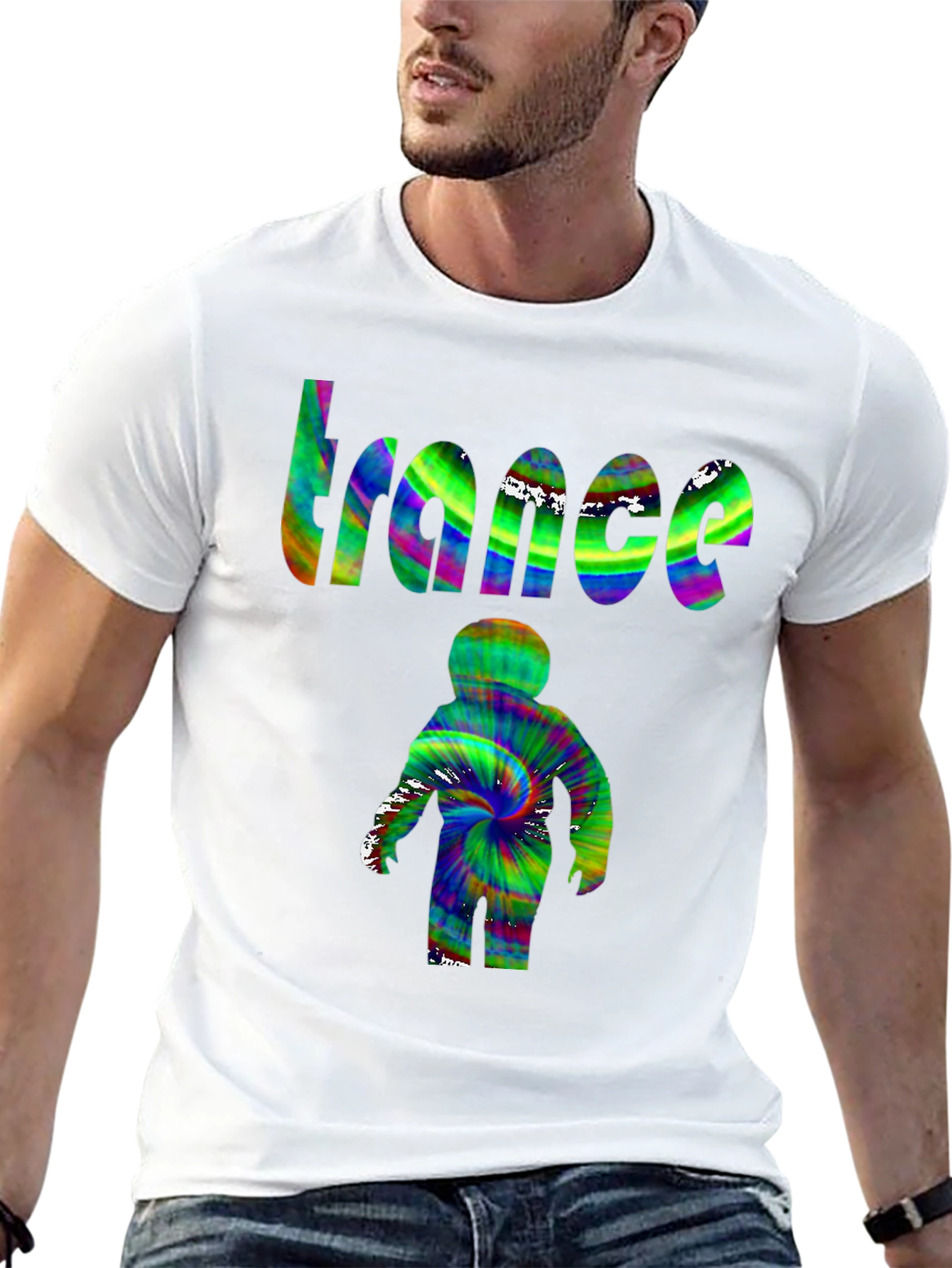 Trance Tie Dye Graphic Tee
