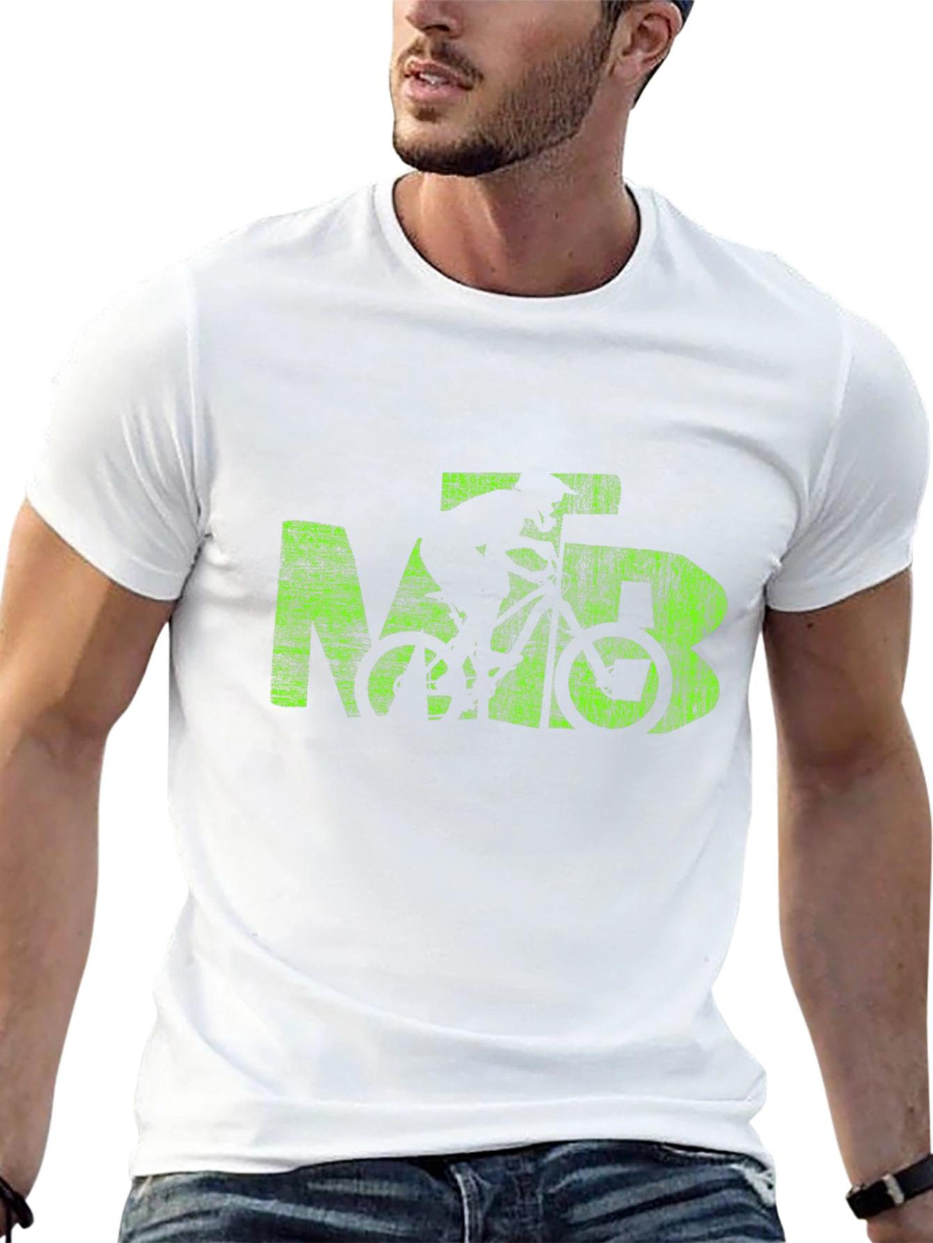 MTB Biker Graphic T-Shirt