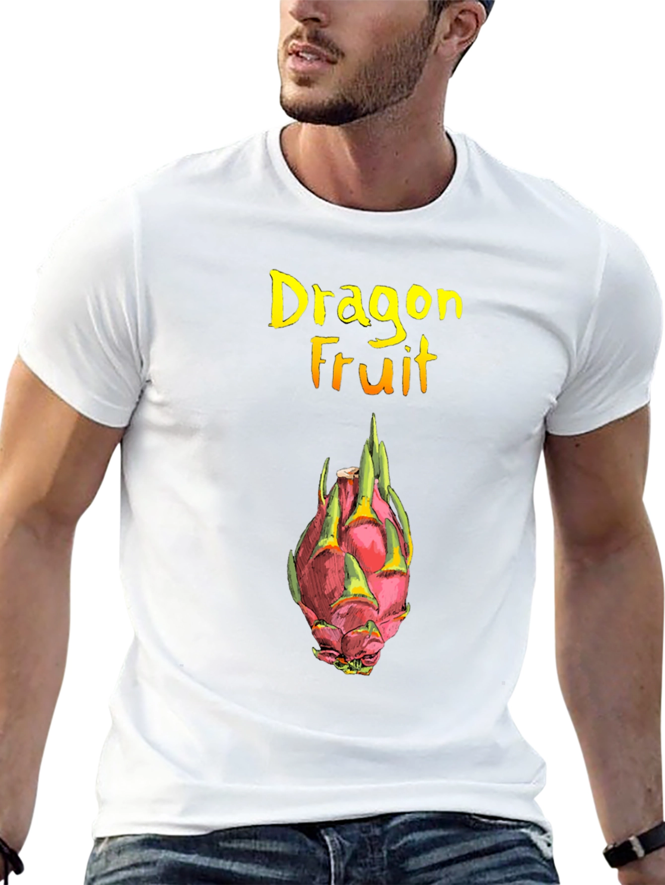 Dragon Fruit Graphic Tee - Exotic Fruit T-Shirt