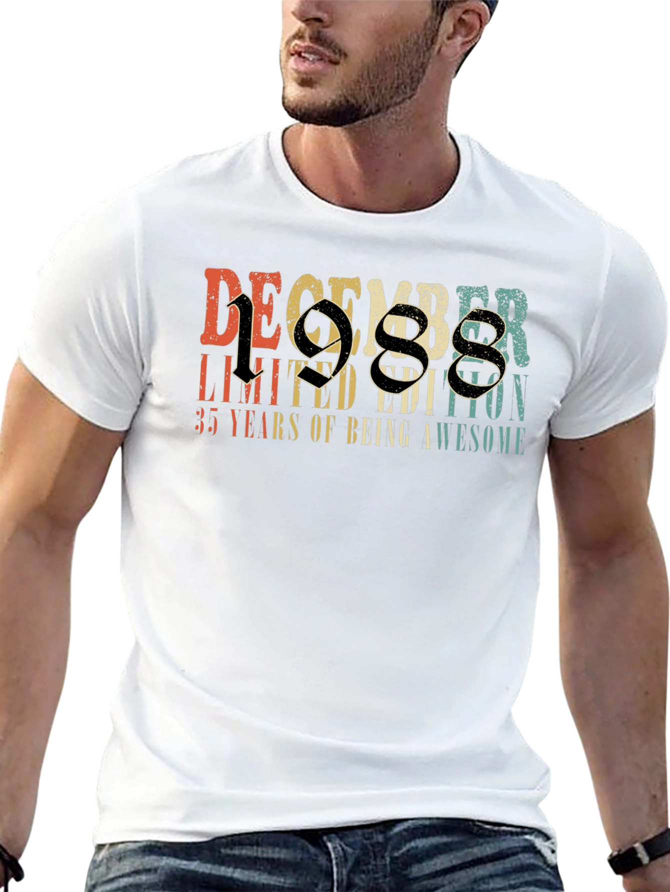 December 1988 Limited Edition 35 Years T-Shirt