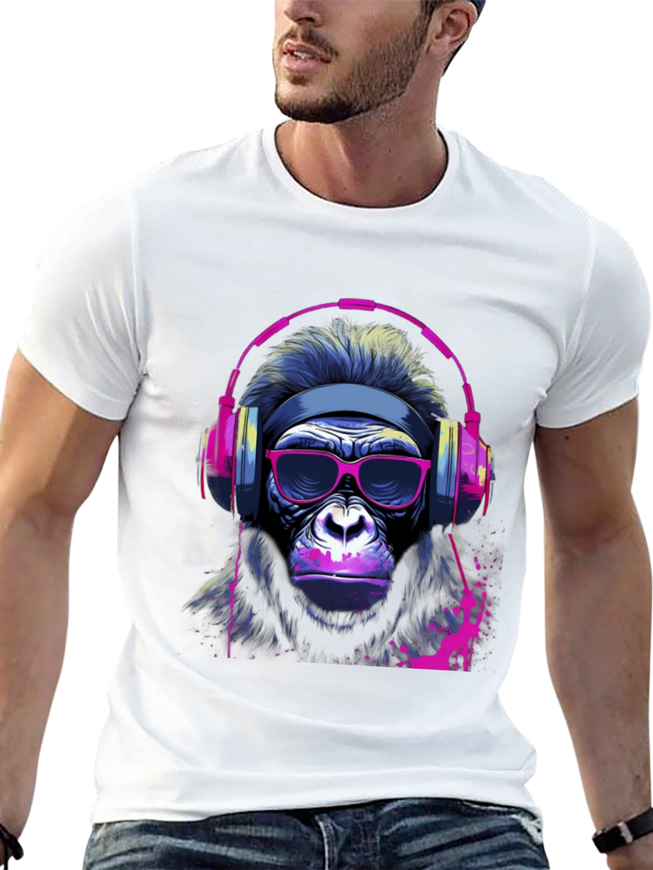 Cool Gorilla Graphic Tee