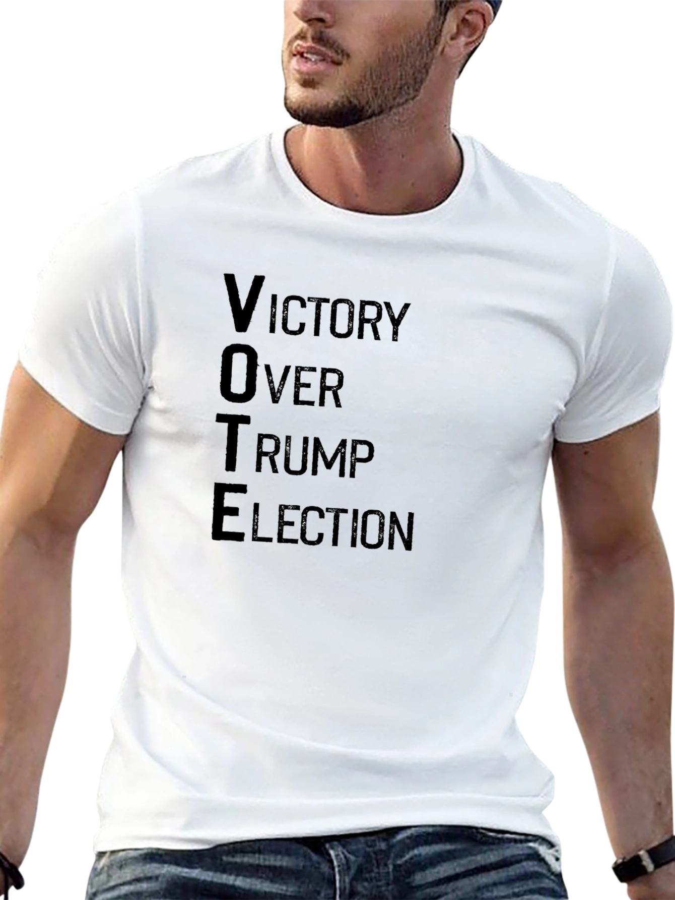 Vote Over Trump Election Graphic Tee