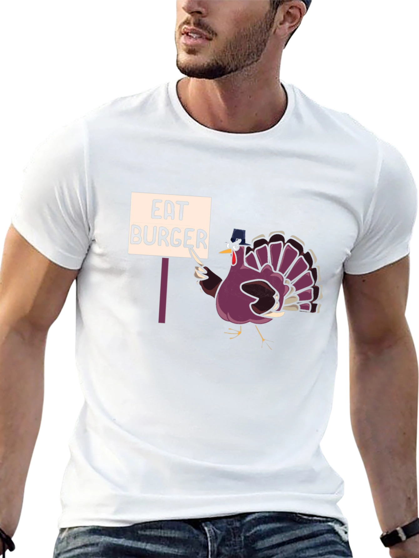 Eat Burger Turkey T-Shirt